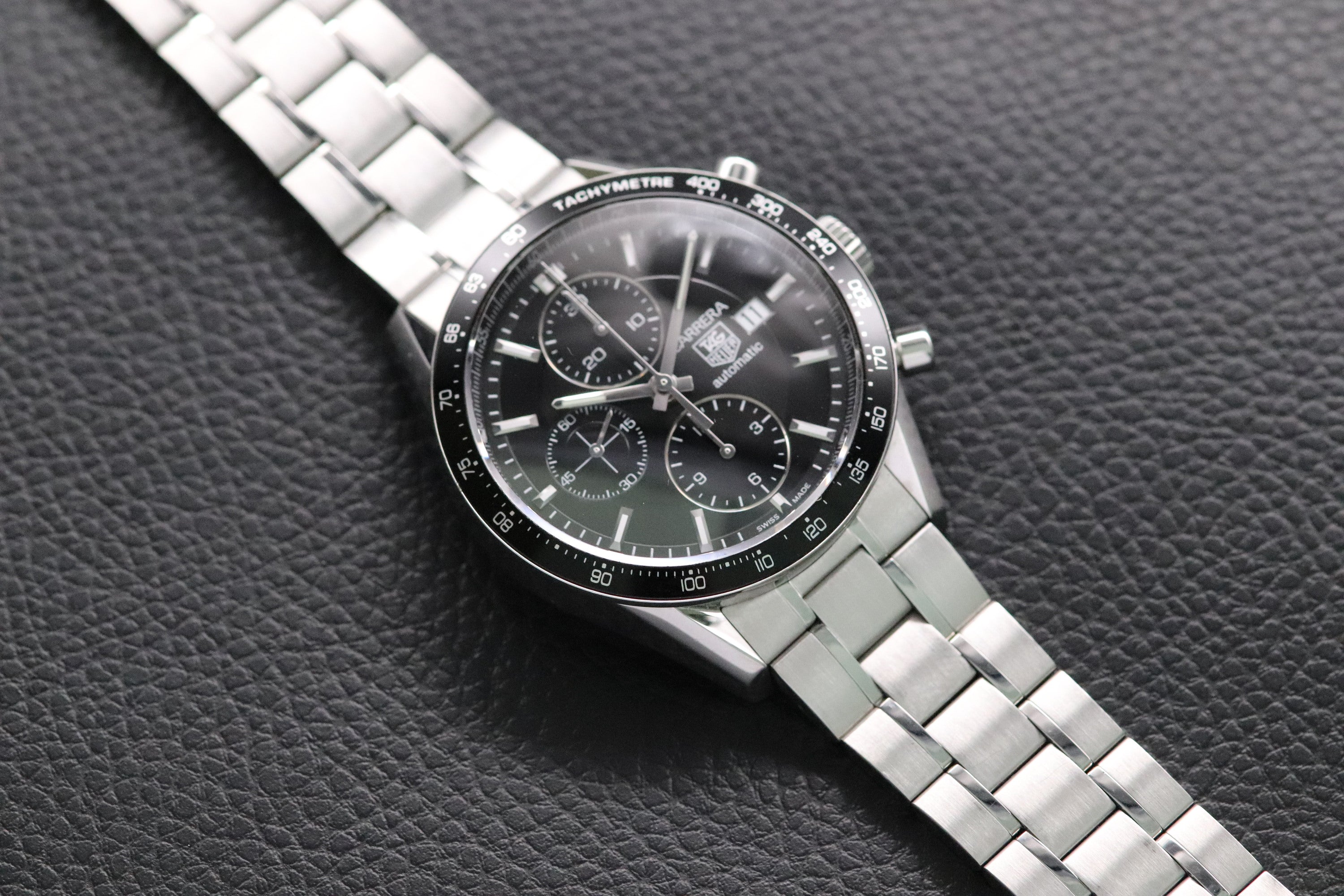 Tag Heuer Carrera Caliber 16 CV201E Black Dial 2012