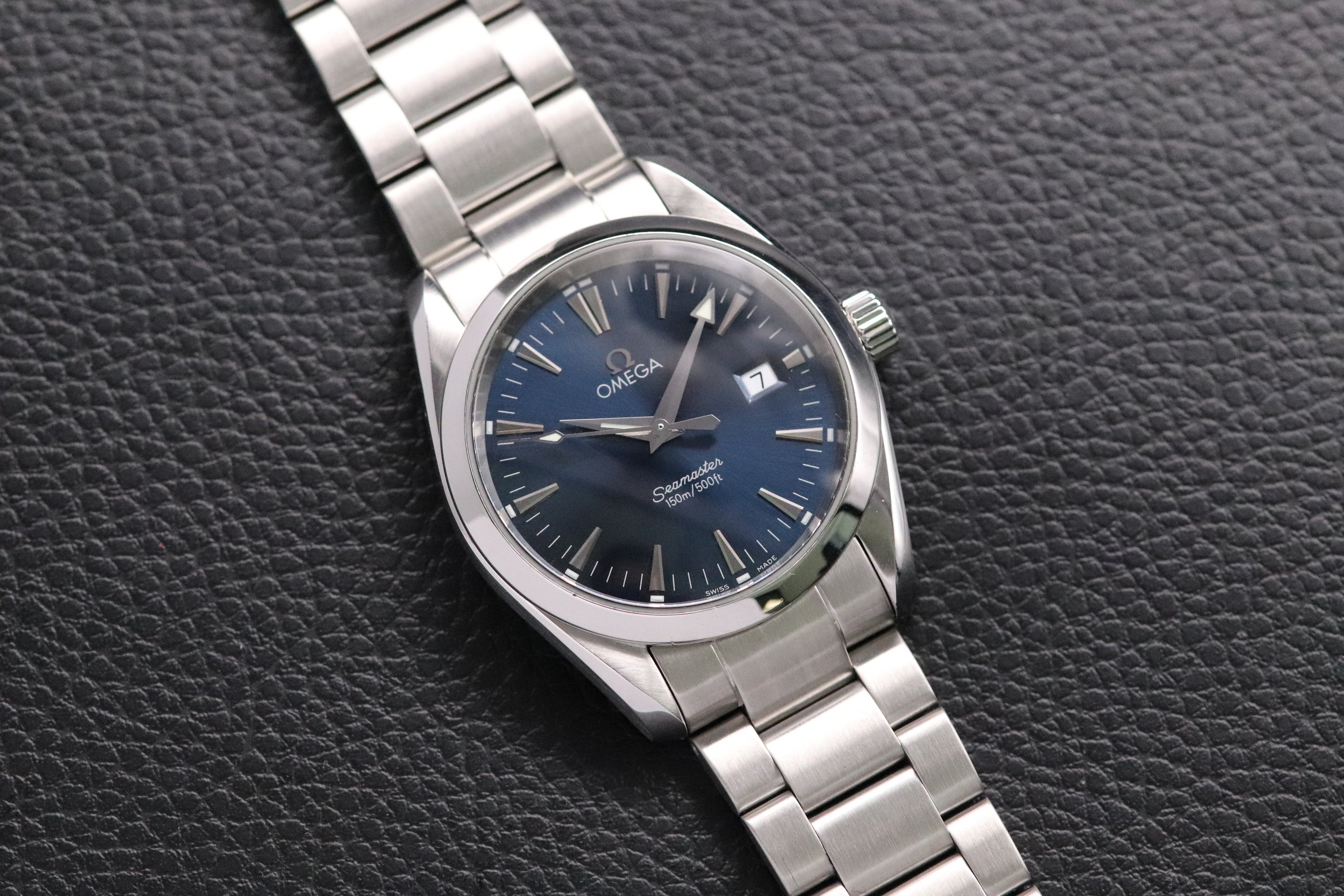 Omega Seamaster Aqua Terra 2518.80 Blue Dial 2010