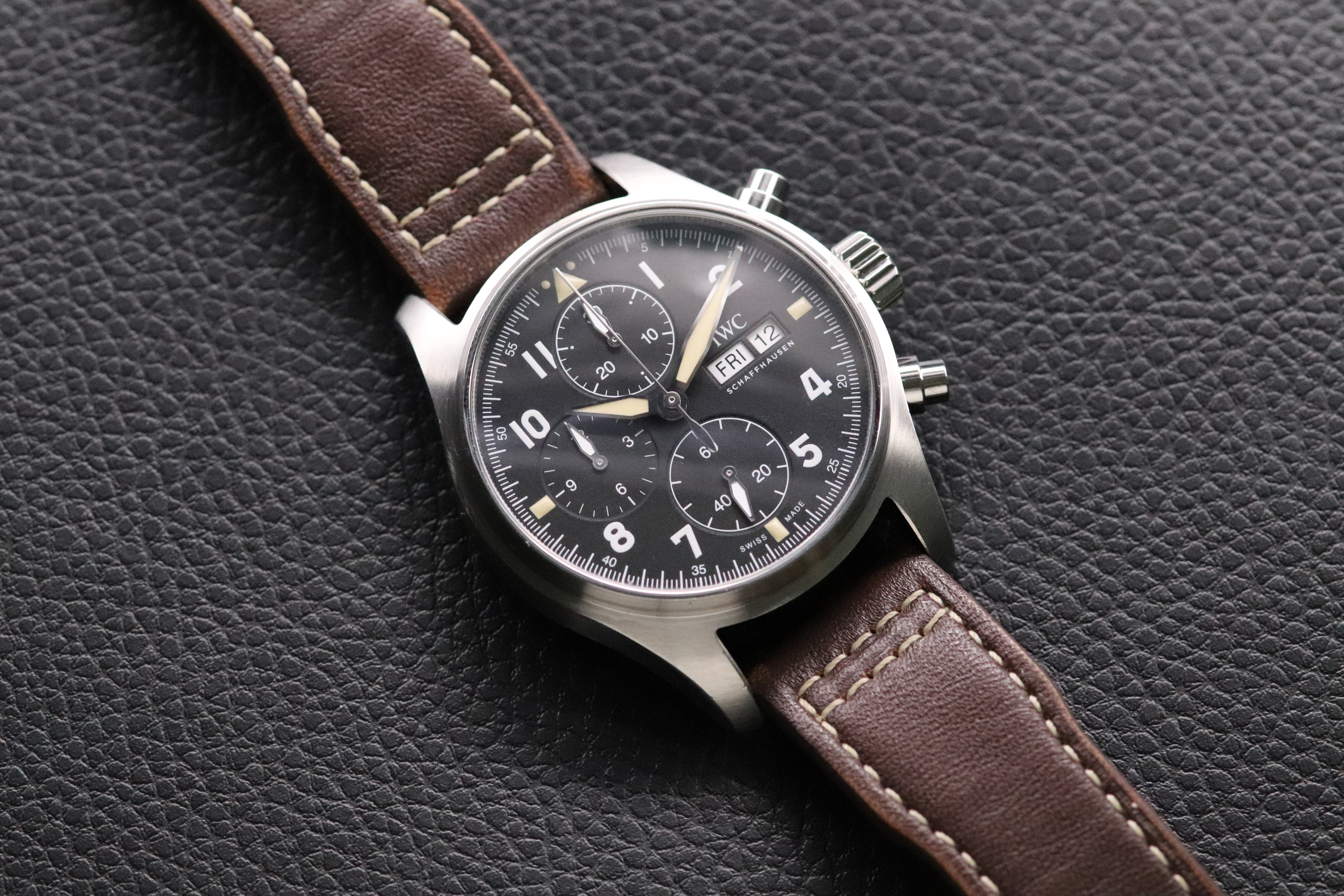 IWC Pilot's Watch Spitfire Chrono IW387903 Papers