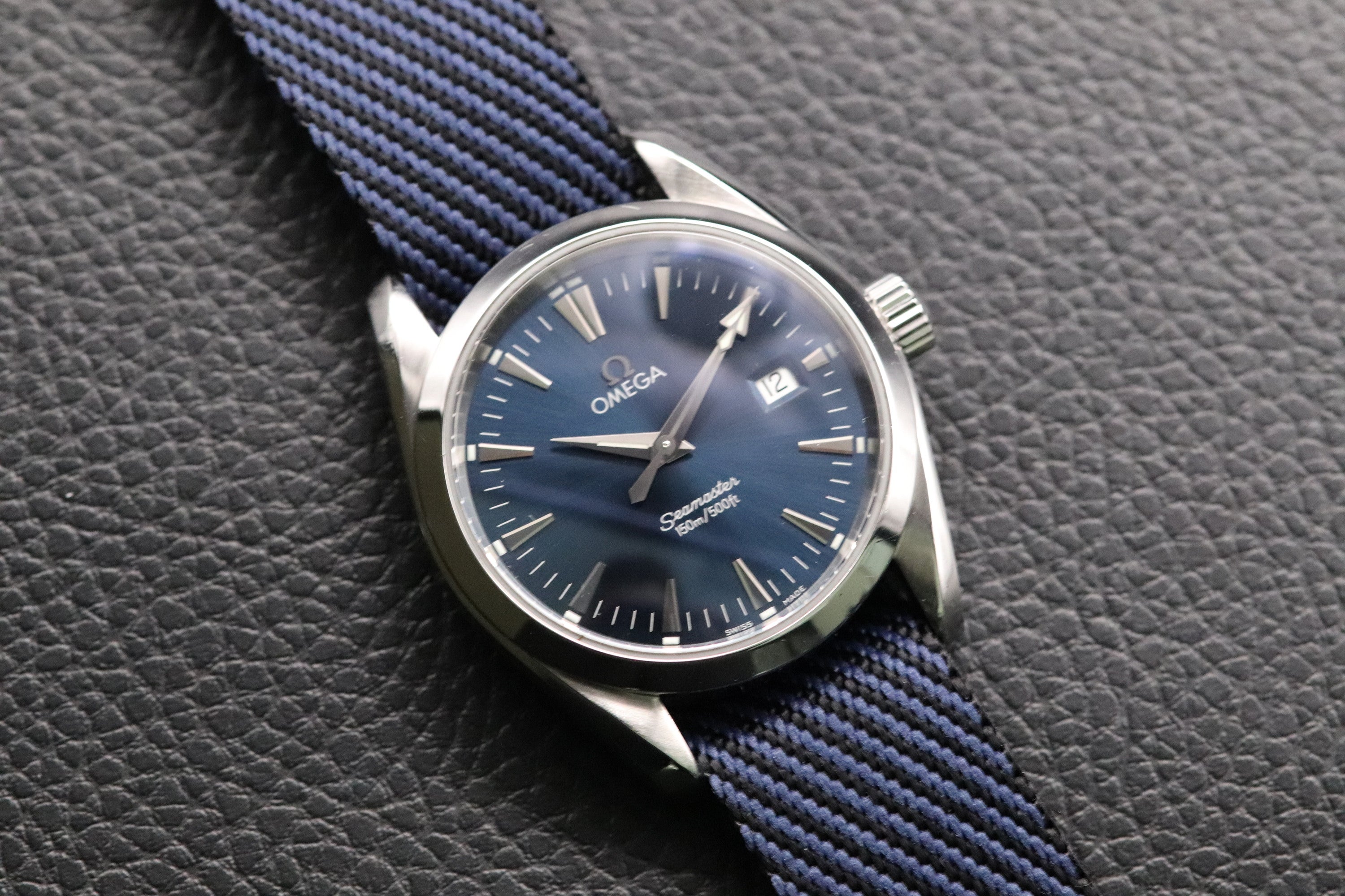 Omega Seamaster Aqua Terra 2518.80 Blue Dial 1998