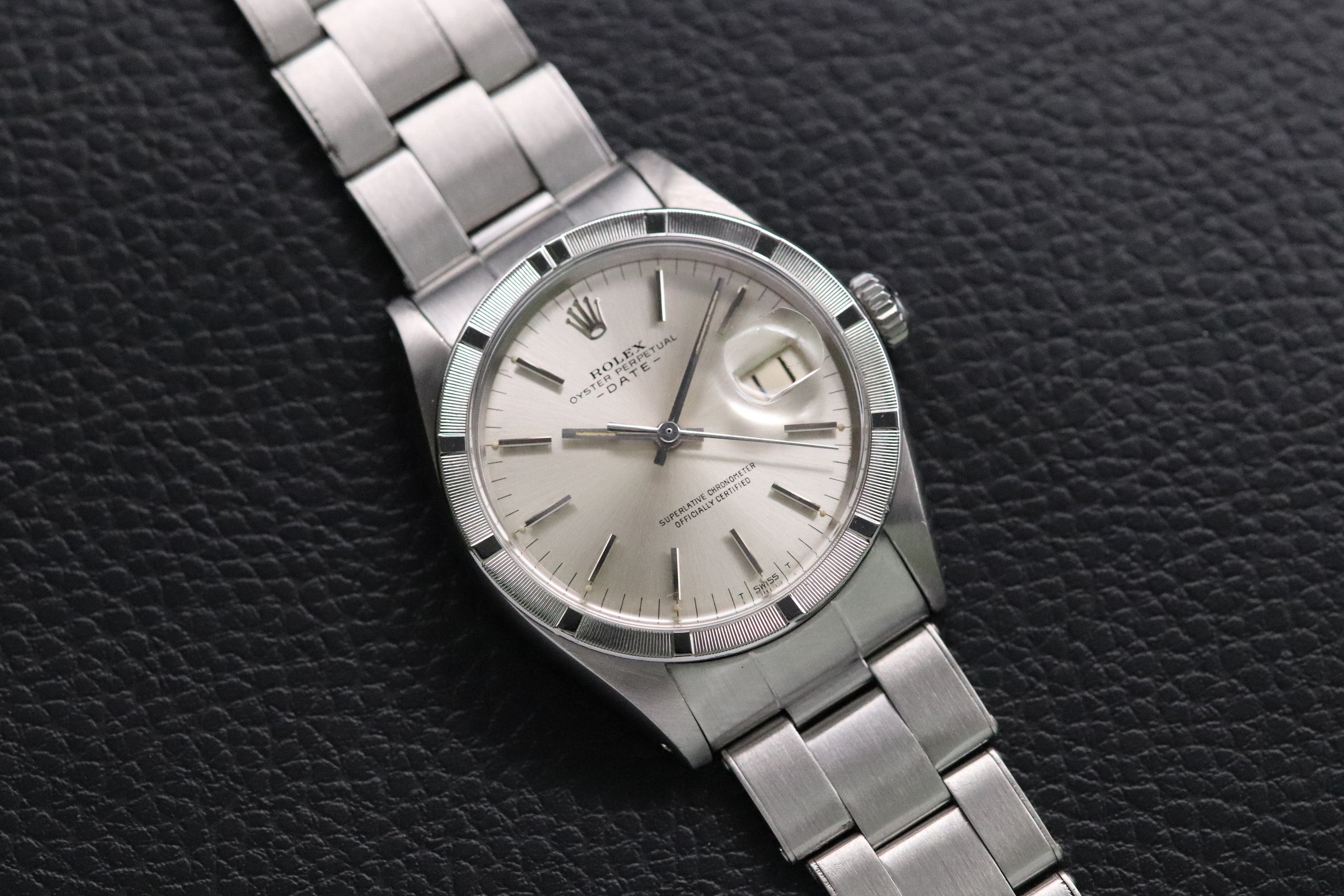 Rolex Date 1501 Silver Dial 1967