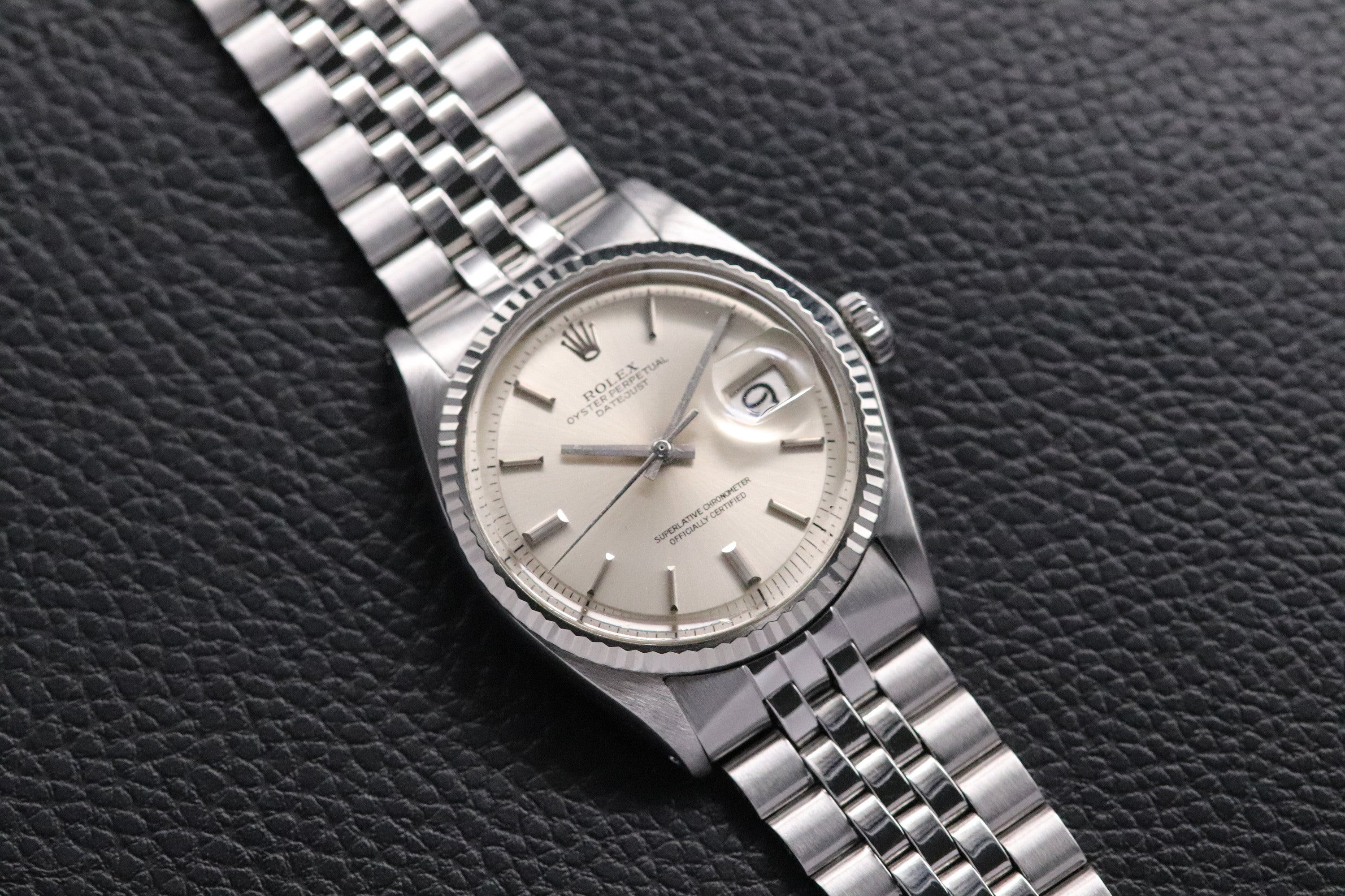 Rolex Datejust 1601 Silver Dial 1970