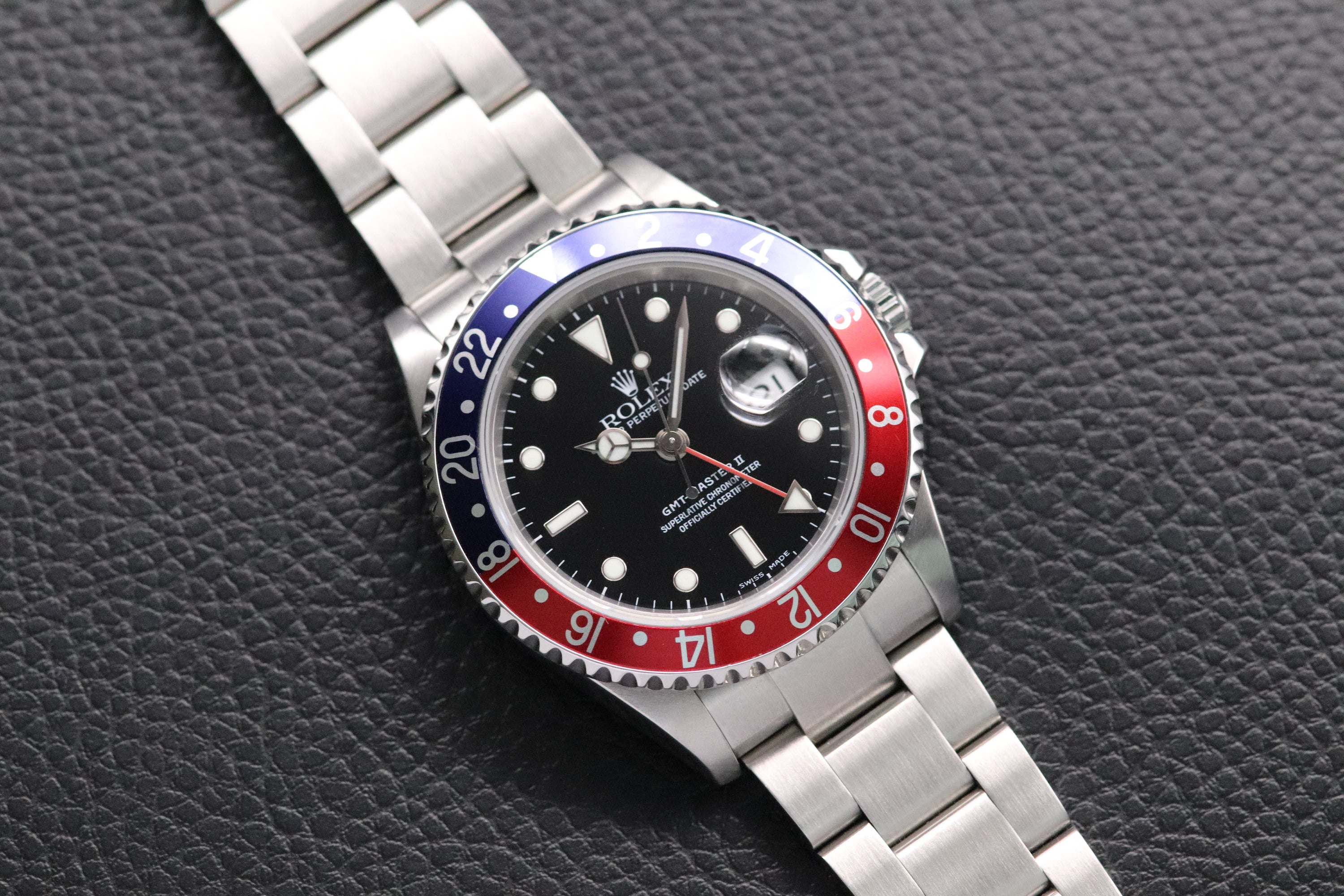 Rolex GMT-Master II 16710 Pepsi 2005 Oyster
