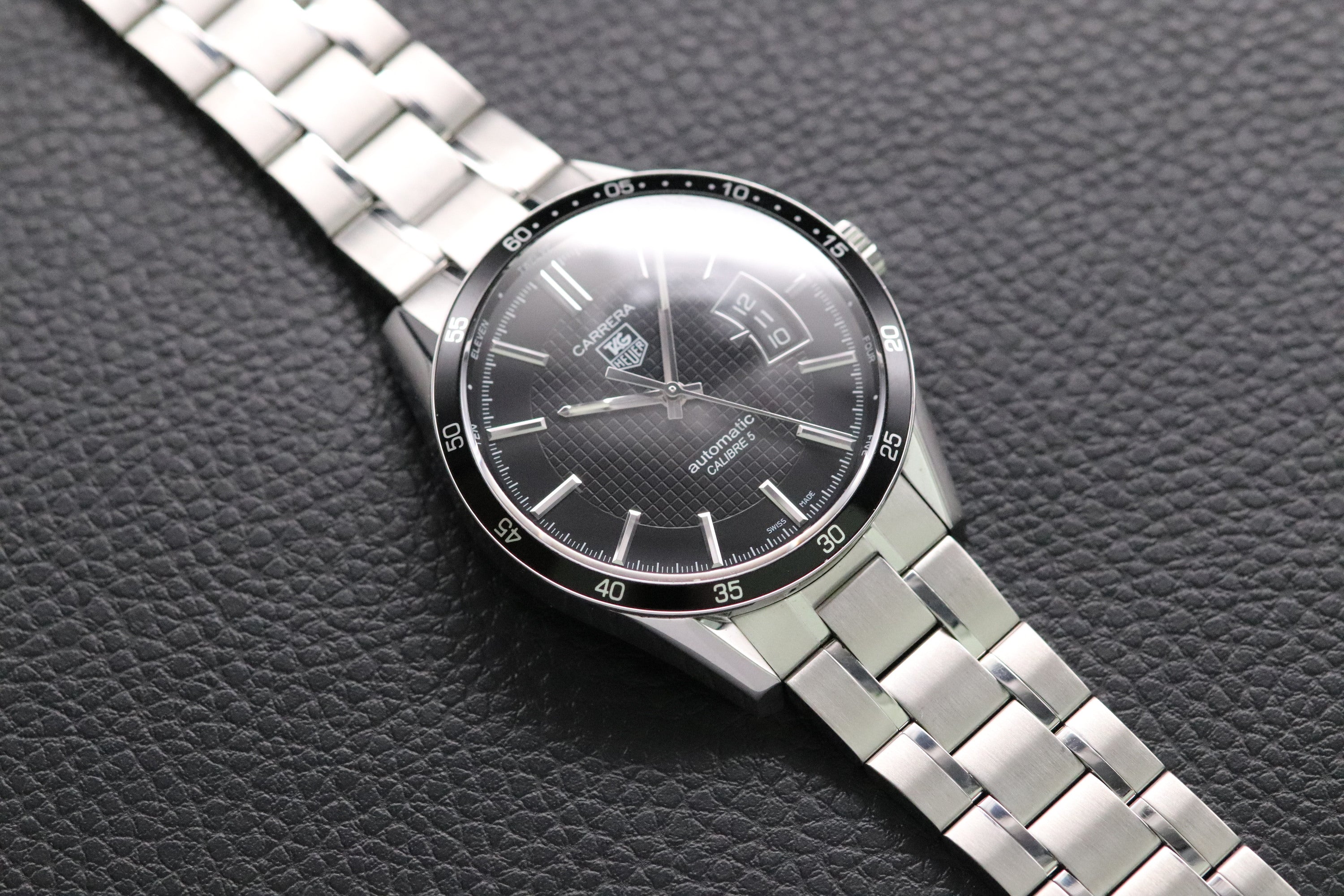 Tag Heuer Carrera Caliber 5 WV211M Black Dial 2010 Papers