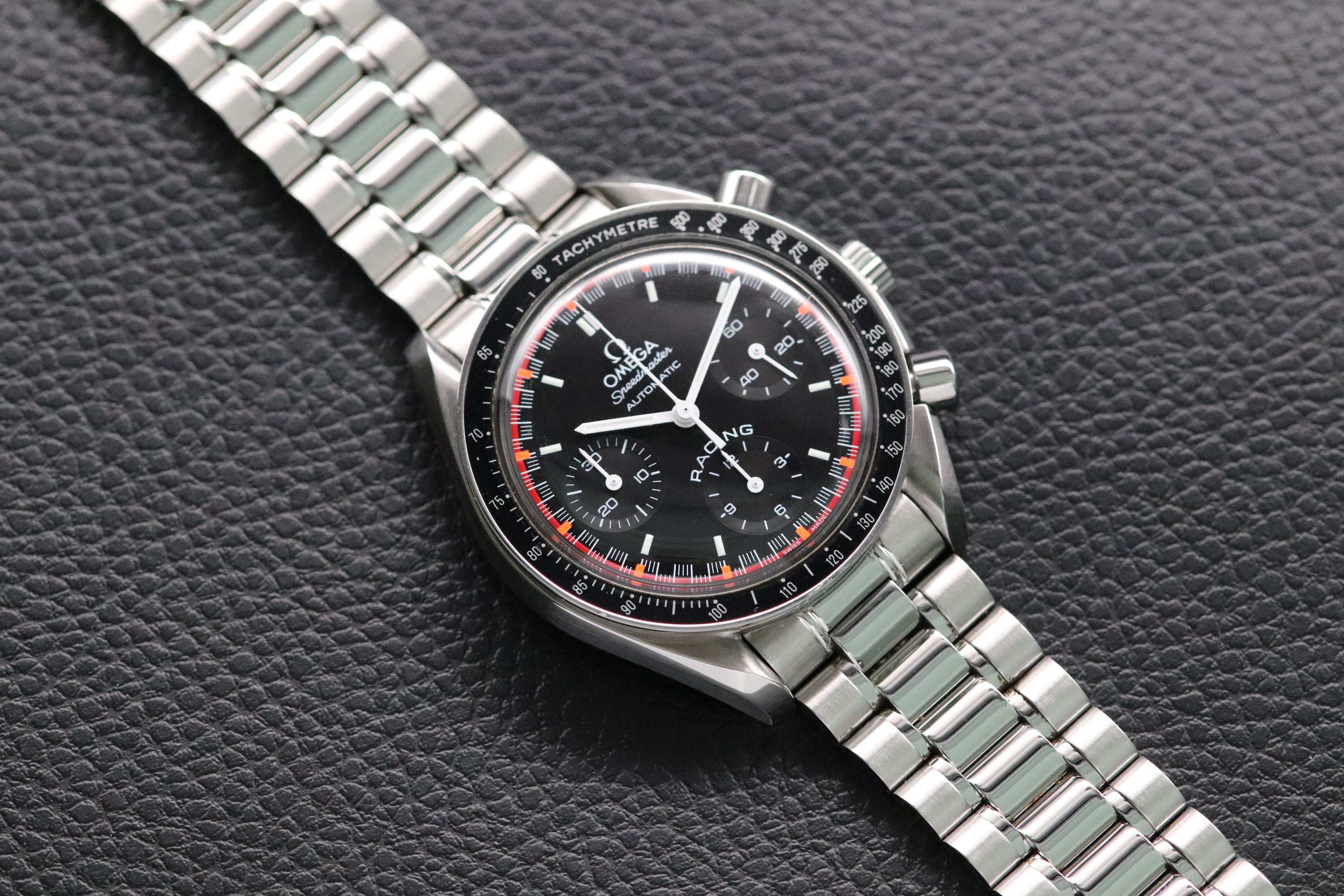 Omega Speedmaster Reduced 3518.50 Michael Schumacher 2001 Papers