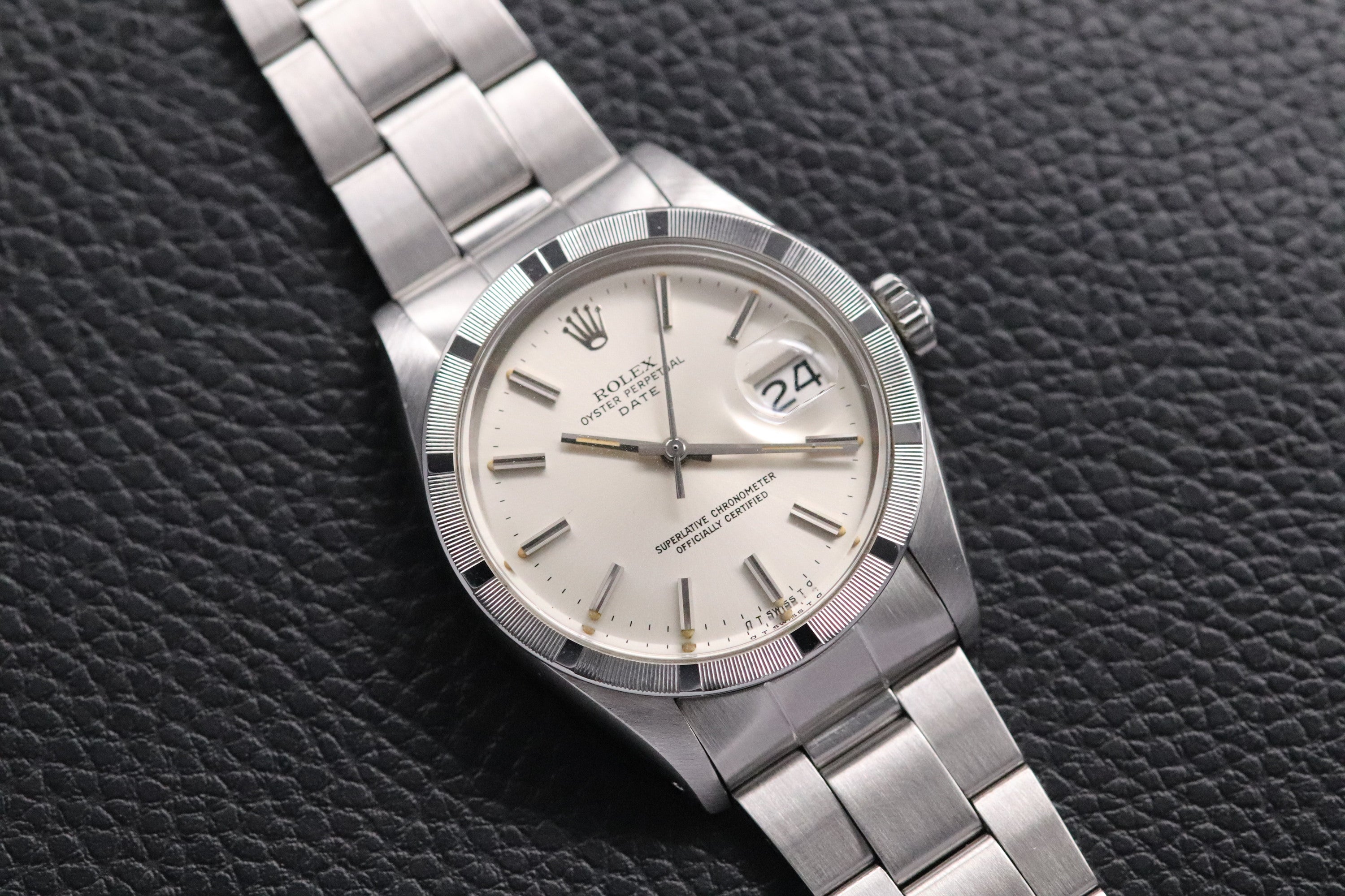 Rolex Date 1501 Silver Dial 1973