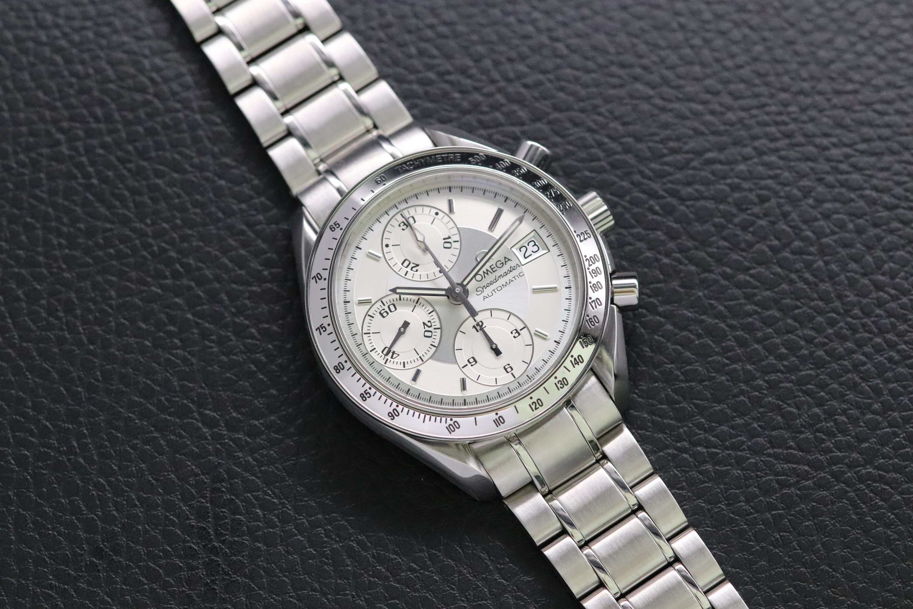 Omega Speedmaster Date 3513.30 SIlver Dial 1998