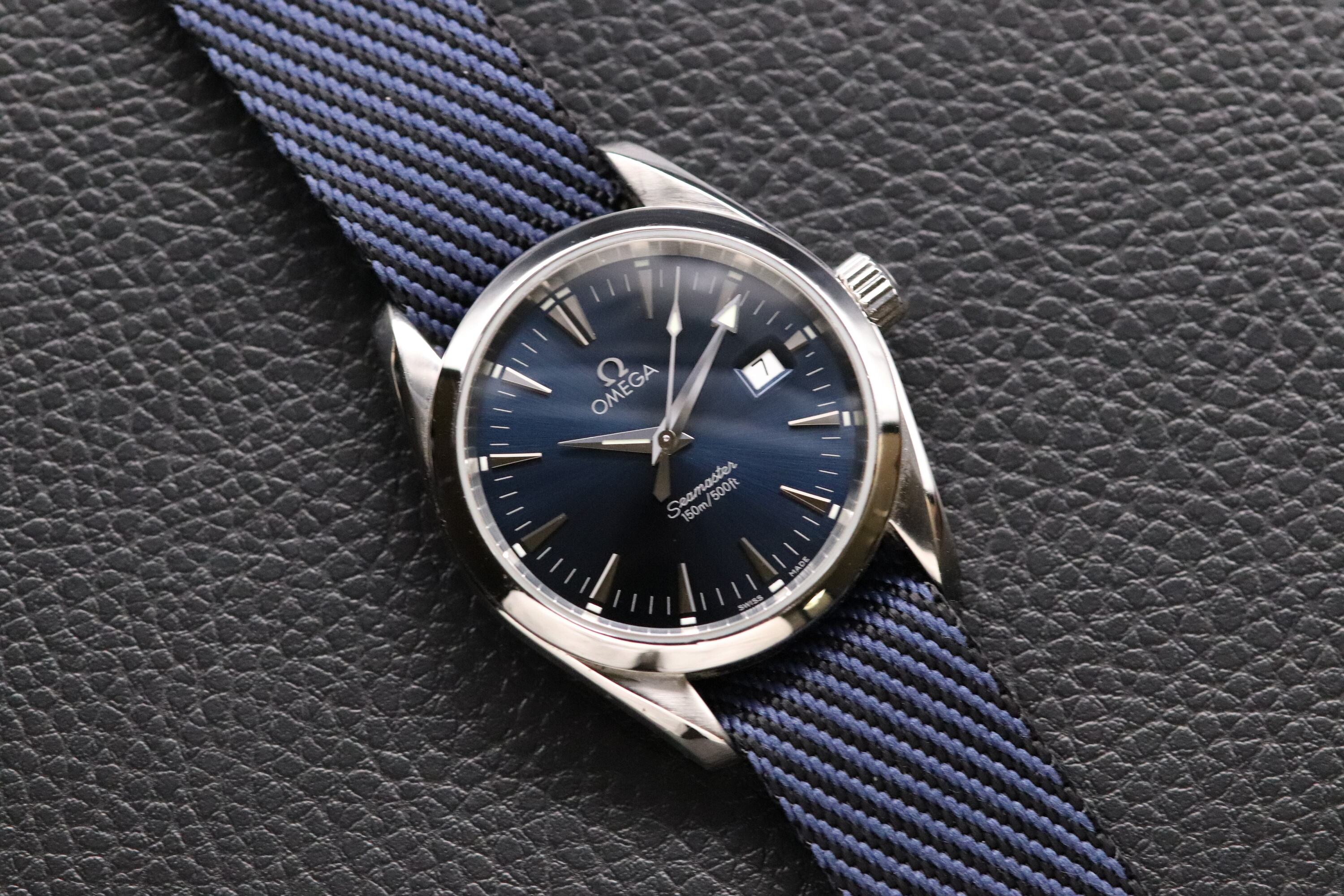 Omega Seamaster Aqua Terra 2518.80 Blue Dial 2010