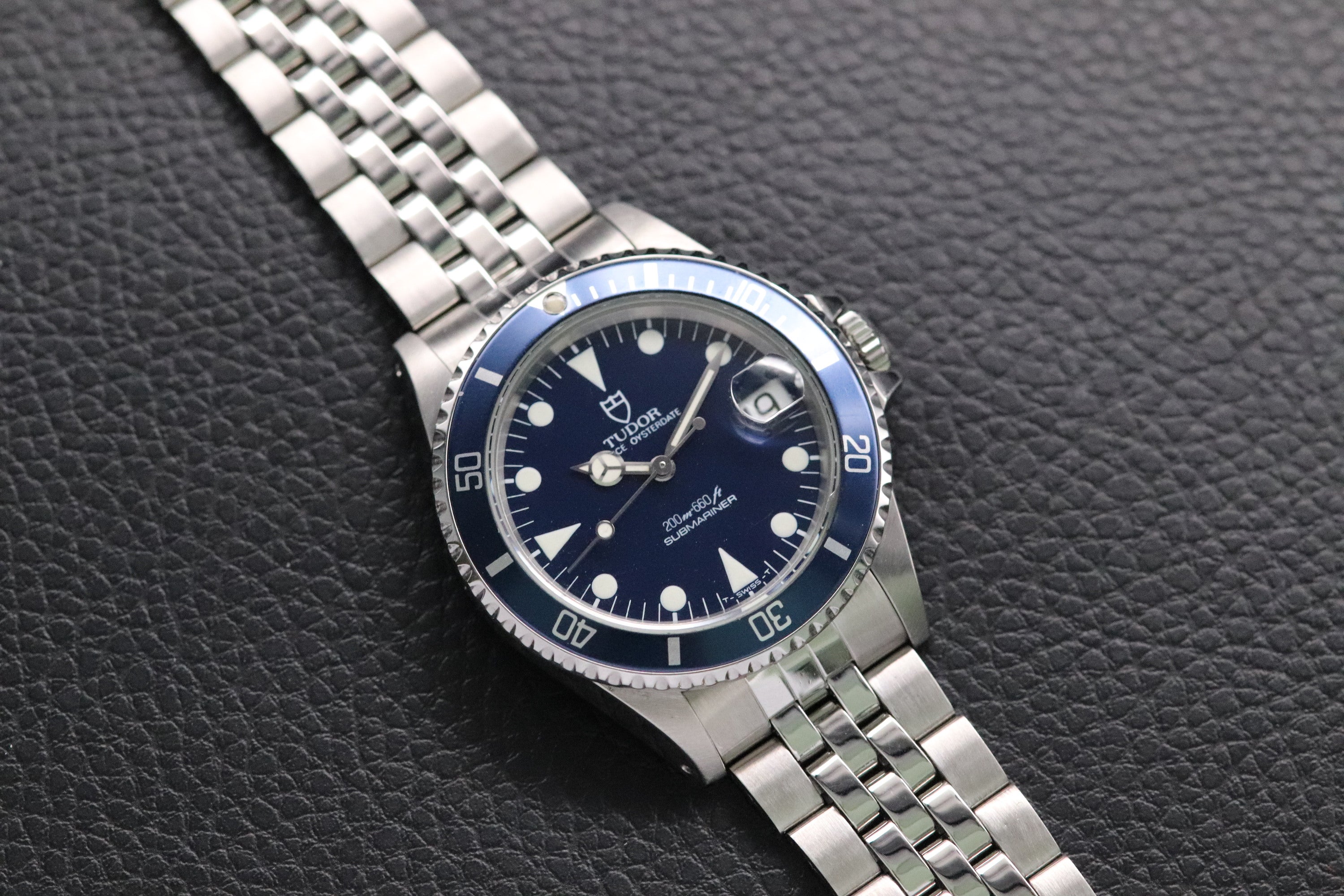 Tudor Submariner 75090 Blue Dial 1990