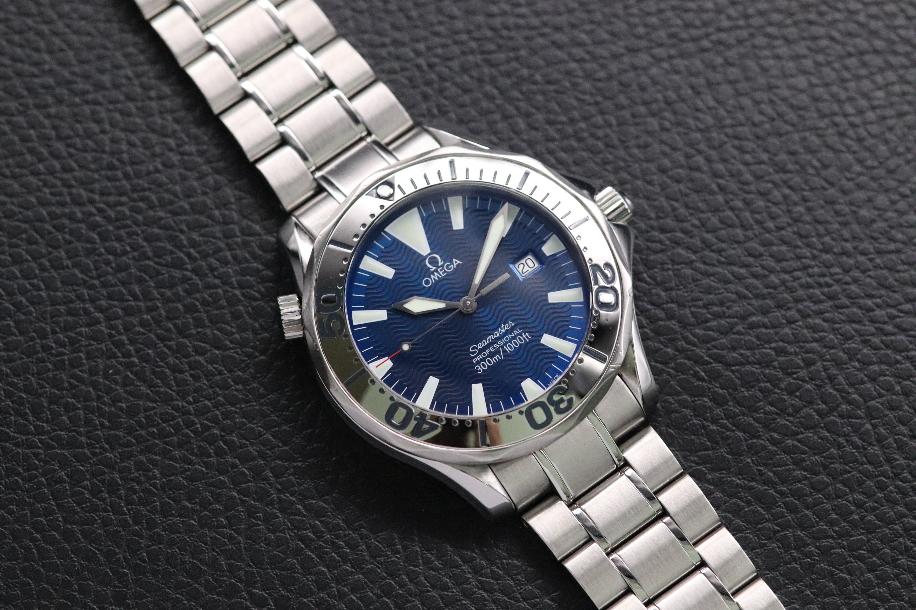 Omega Seamaster Diver 2265.80 Blue Dial 1998