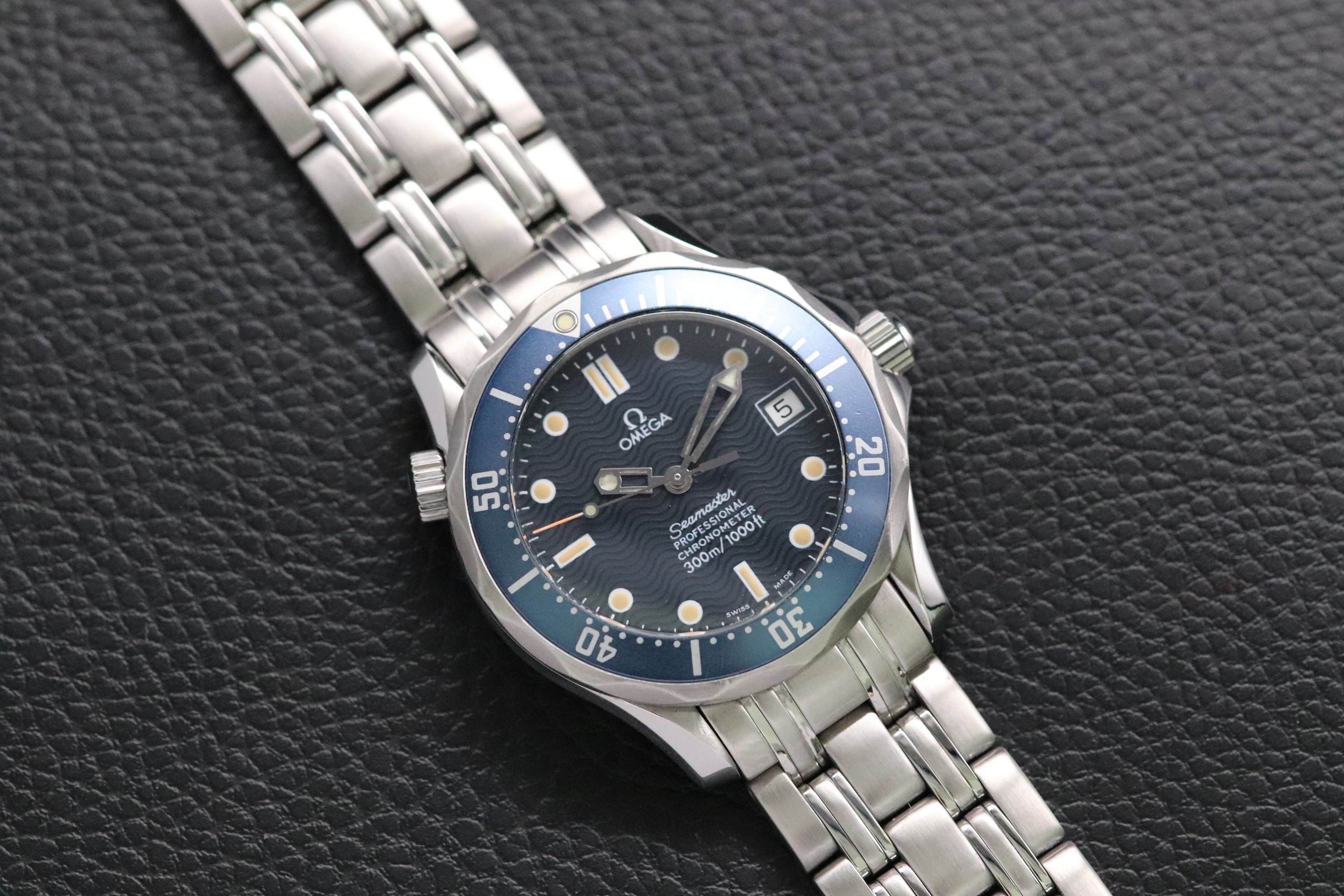Omega Seamaster 300 2551.80 Blue Dial 1999