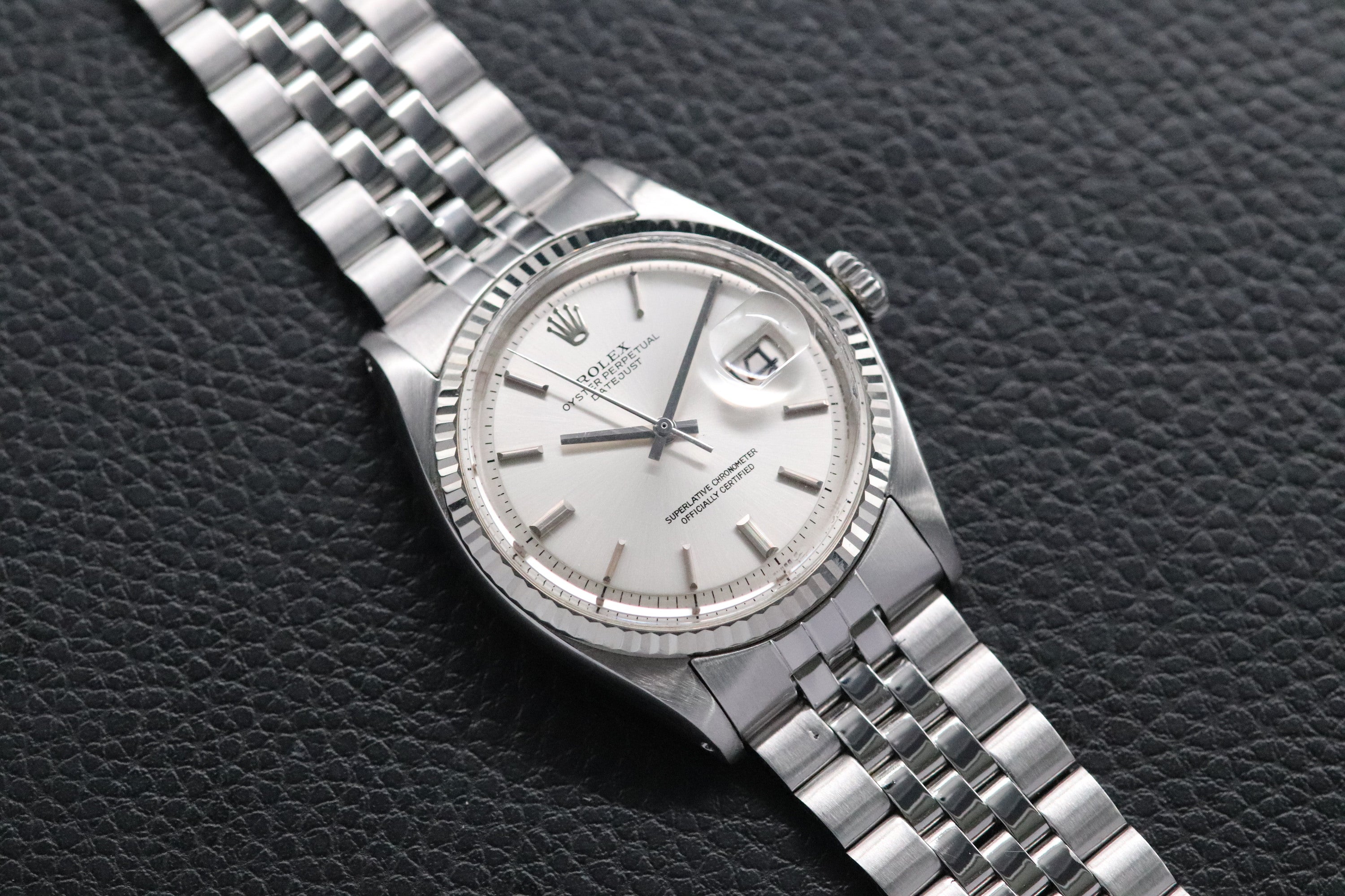 Rolex Datejust 1601 Silver Dial 1973