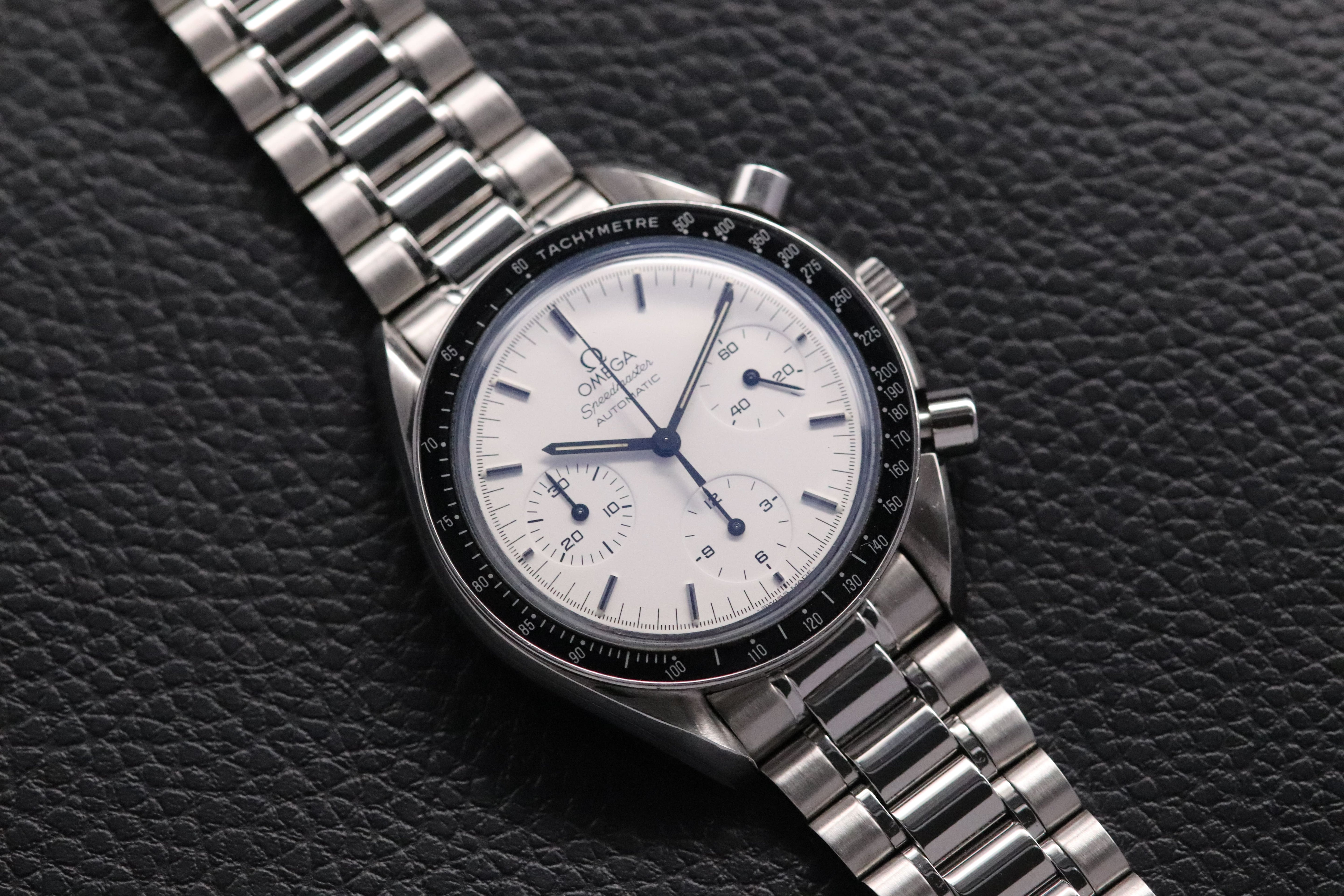 Omega Speedmaster Reduced 3510.20 Albino White Dial 1989