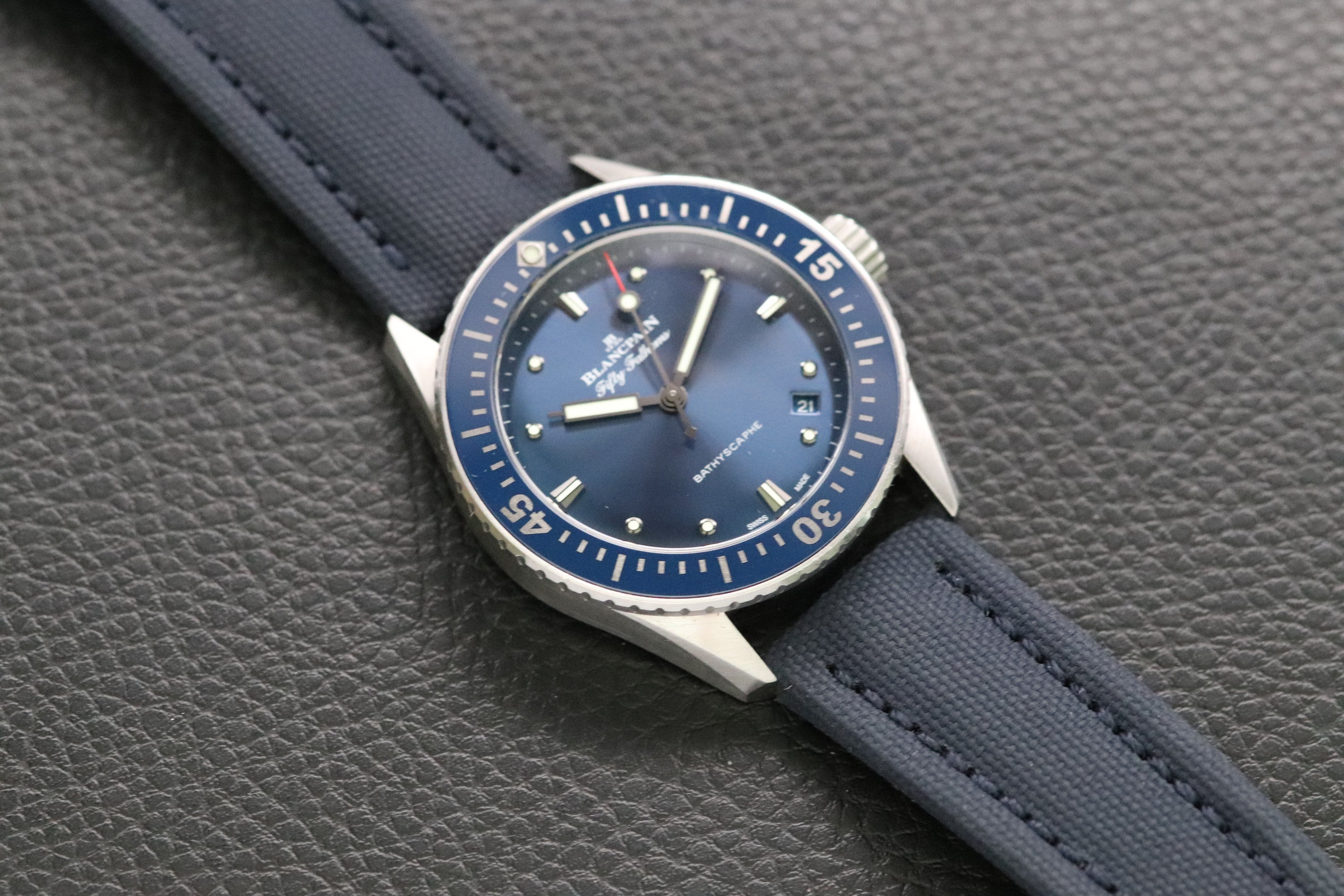 Blancpain Fifty Fathoms Bathyscape 5100-1140-O52A Fullset 2023 Box+Papers