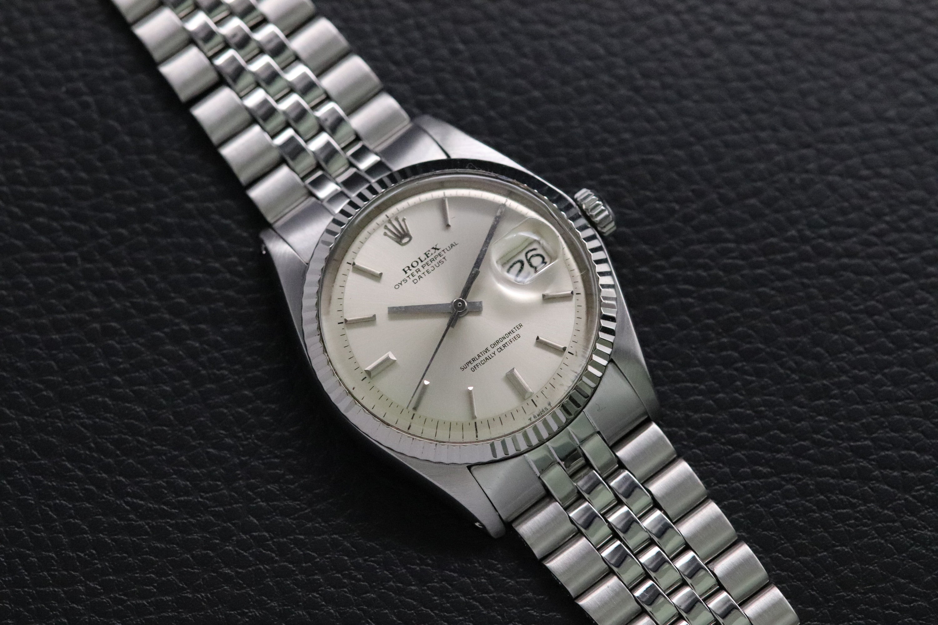 Rolex Datejust 1601 Silver Dial 1971