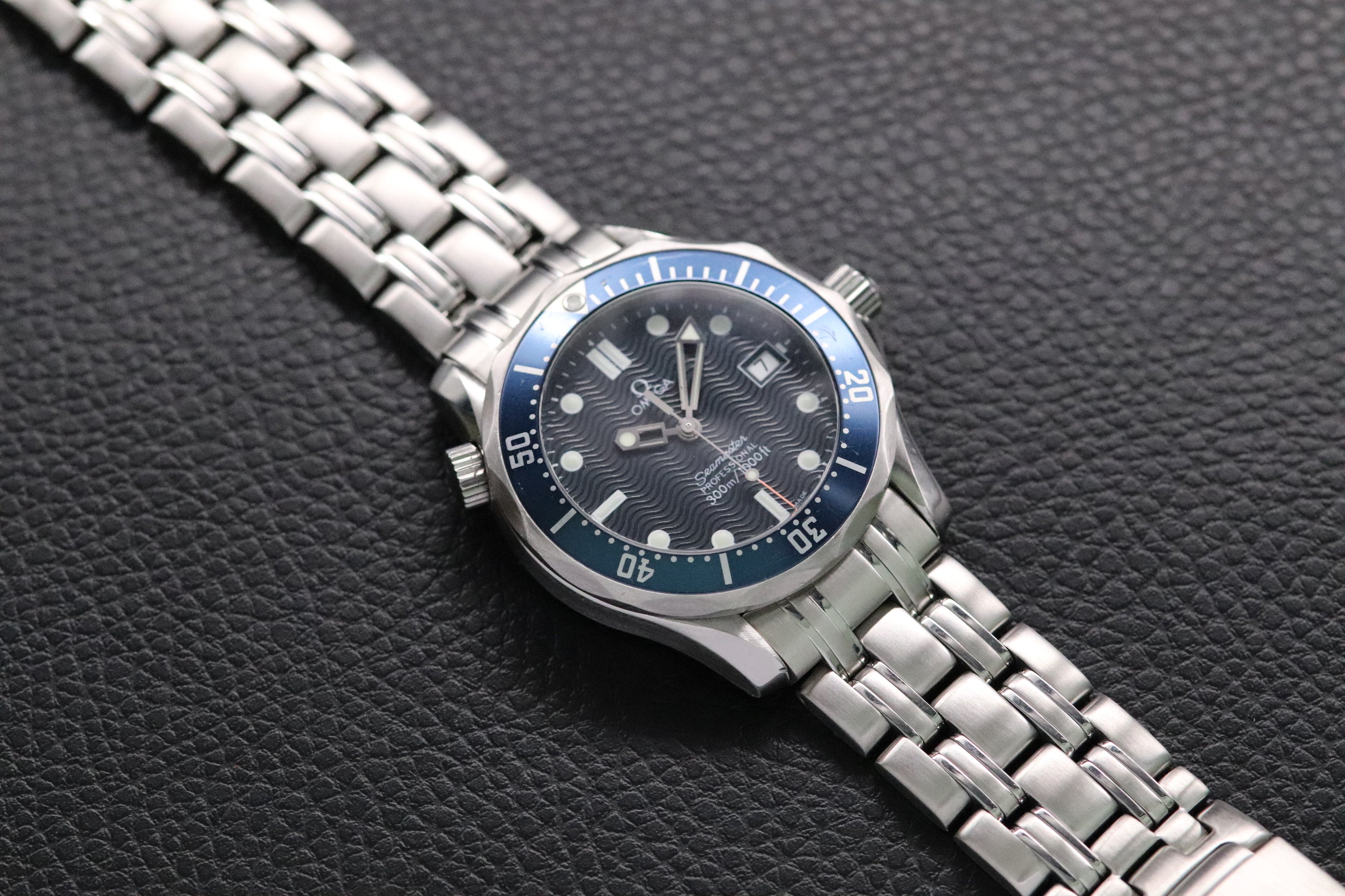 Omega Seamaster 300 2561.80 Blue Dial 2000 Paper