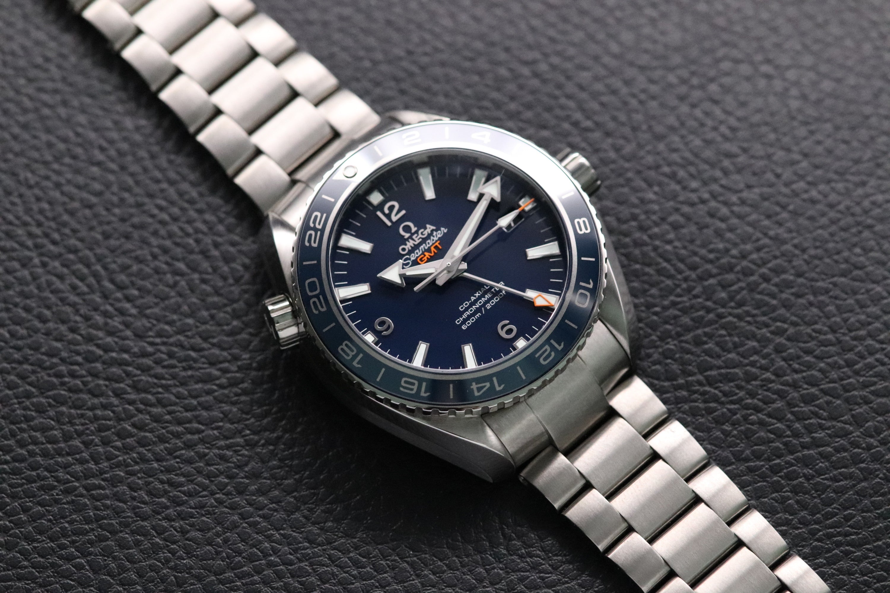Omega Seamaster Planet Ocean GMT 232.90.44.22.03.001 Fullset 2019 Box+Papers