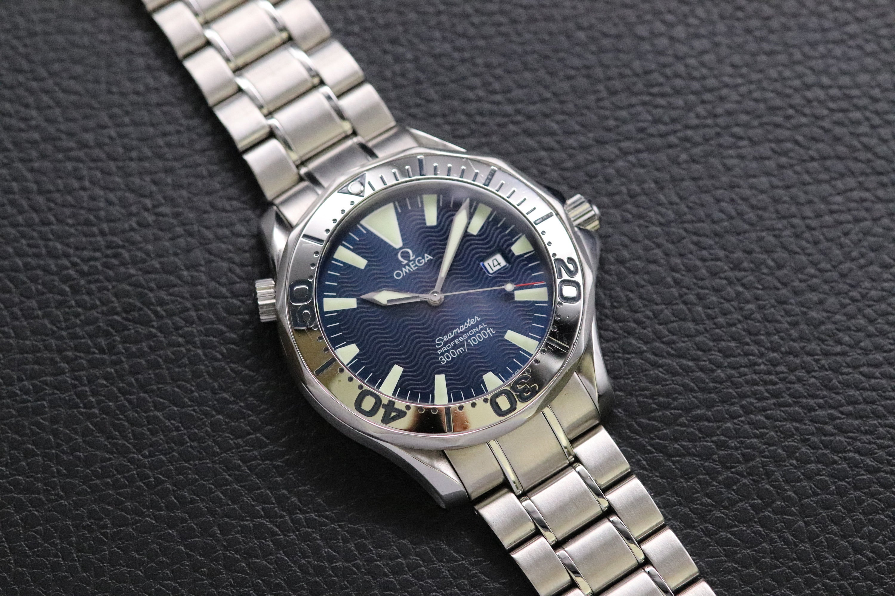 Omega Seamaster Diver 2265.80 Blue Dial 1998