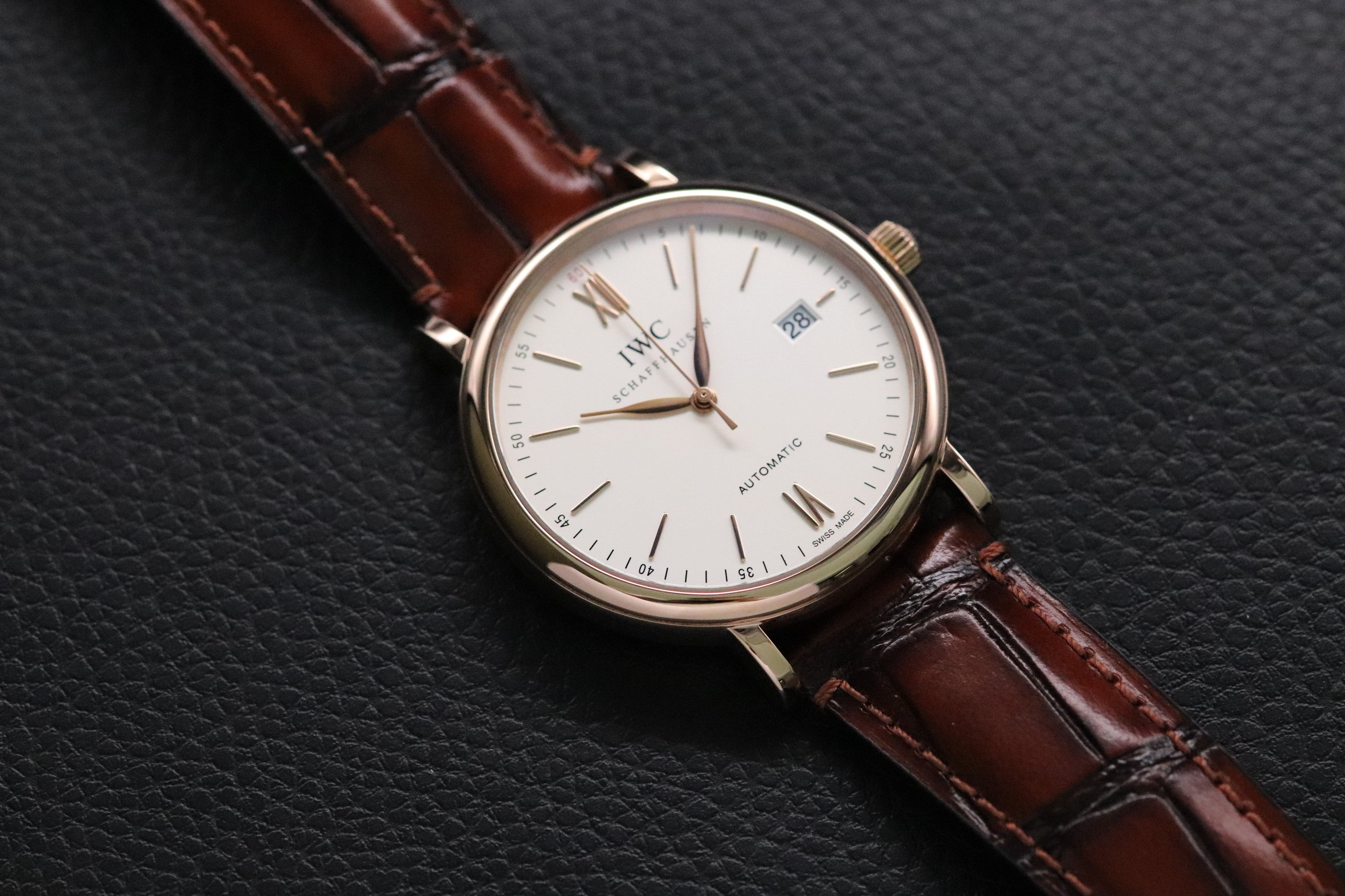 IWC Portofino Automatic IW356504 Gold 18kt Fullset 2020 Box+Papers