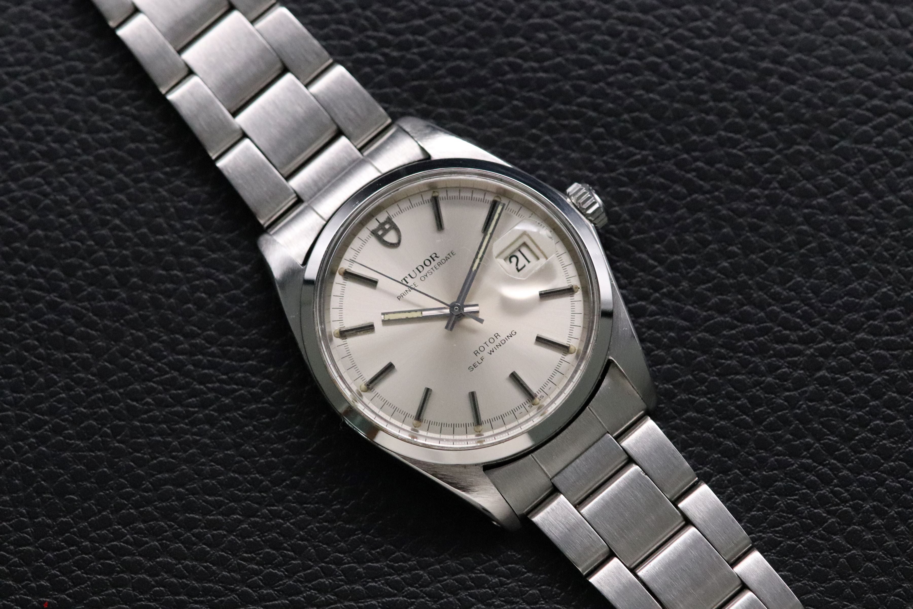 Tudor Prince Oysterdate Jumbo 7024 Silver 1971