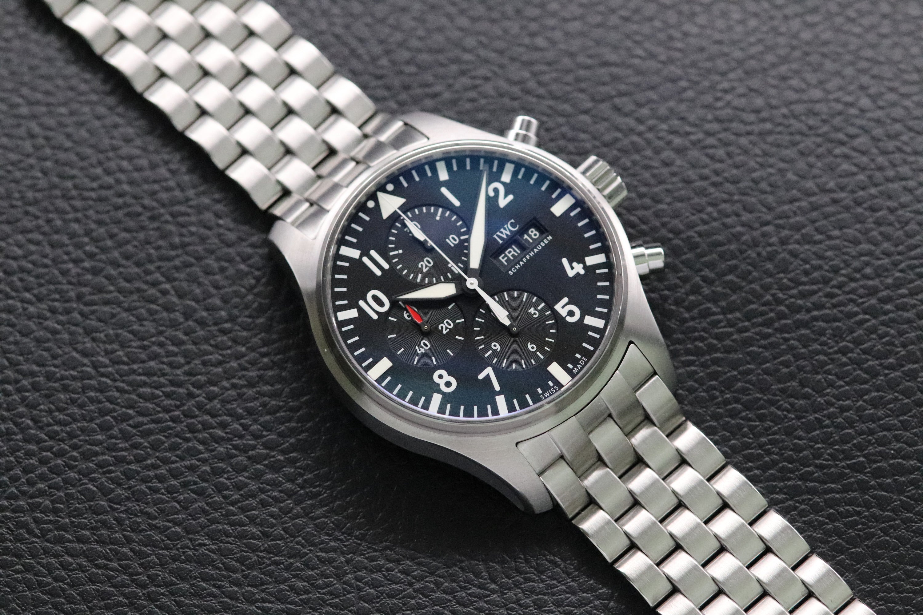 IWC Pilot's Watch Chronograph IW377710 Papers 2017