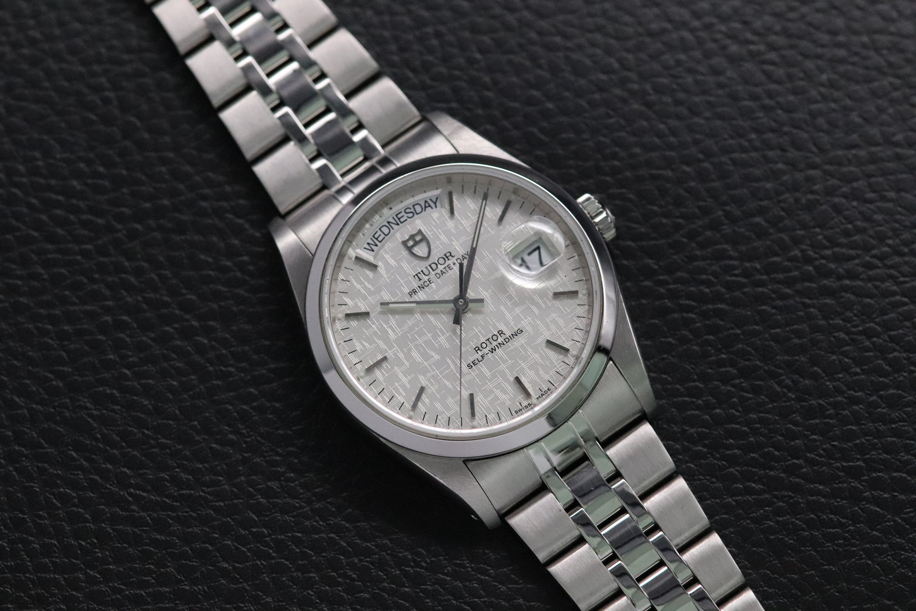 Tudor Prince Date-Day 76200 Linen Dial 2003