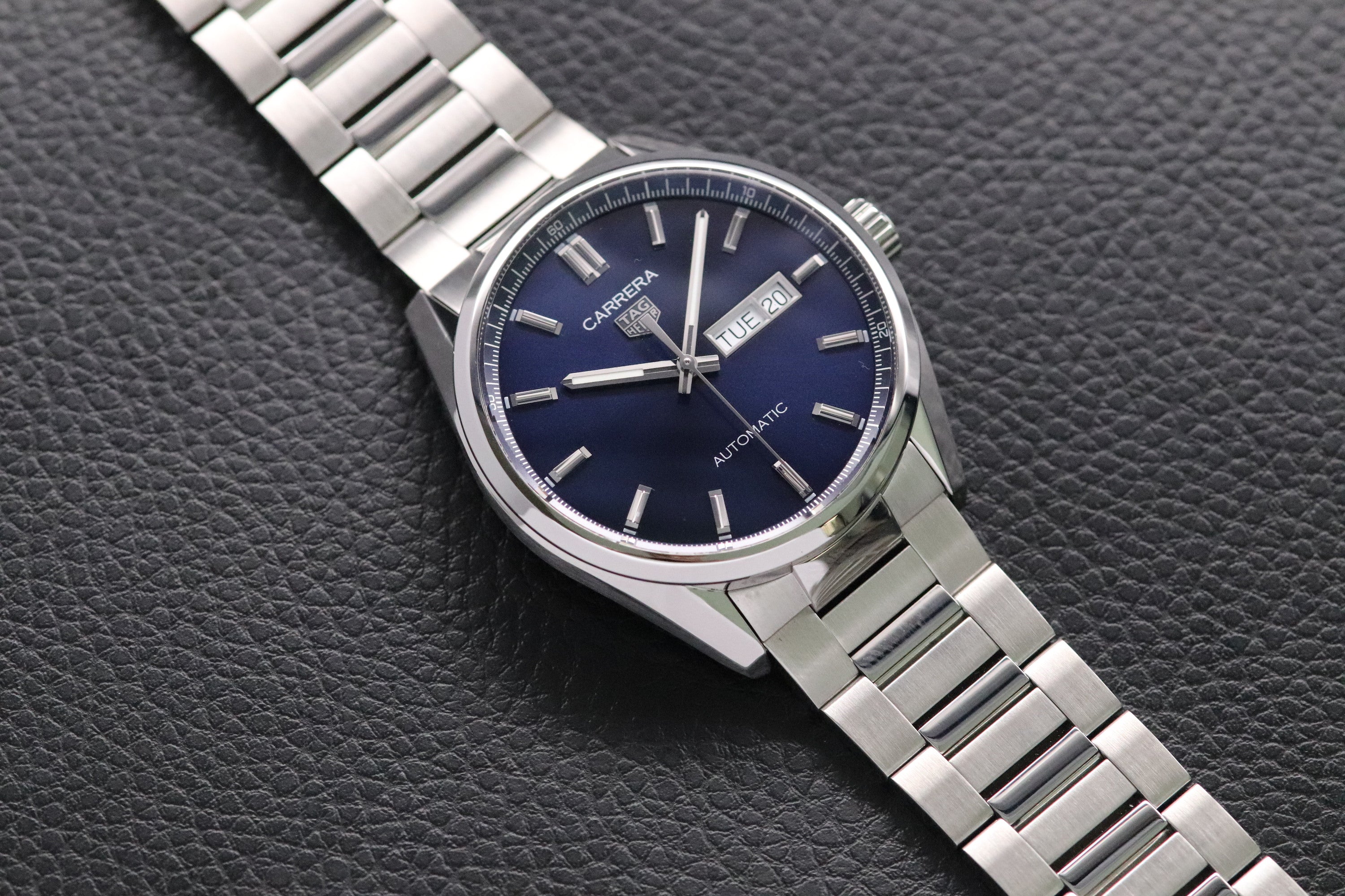 Tag Heuer Carrera Calibre 5 WBN2012.BA0640 Fullset 2021 Box+Papers