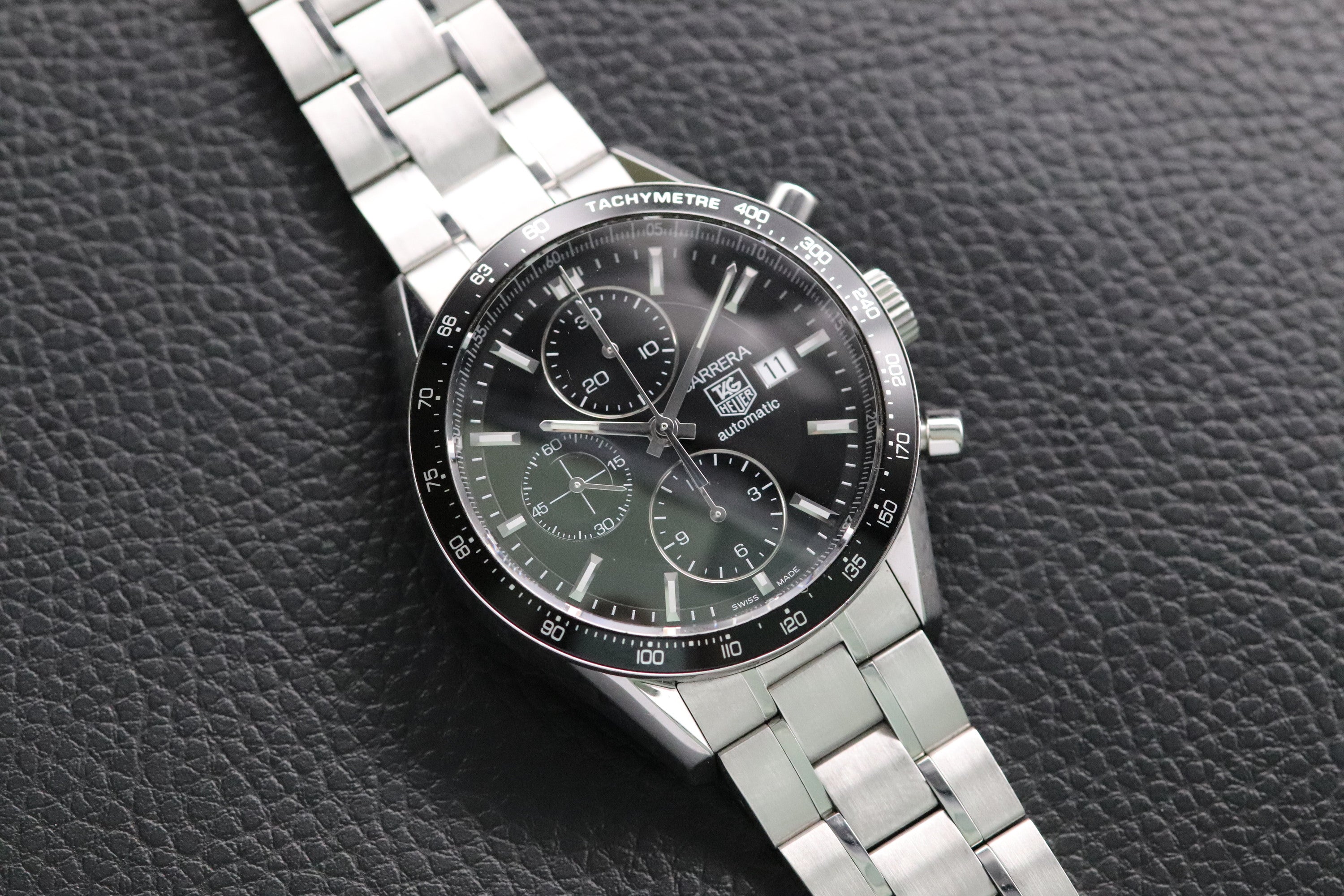 Tag Heuer Carrera Caliber 16 CV201E Black Dial 2012