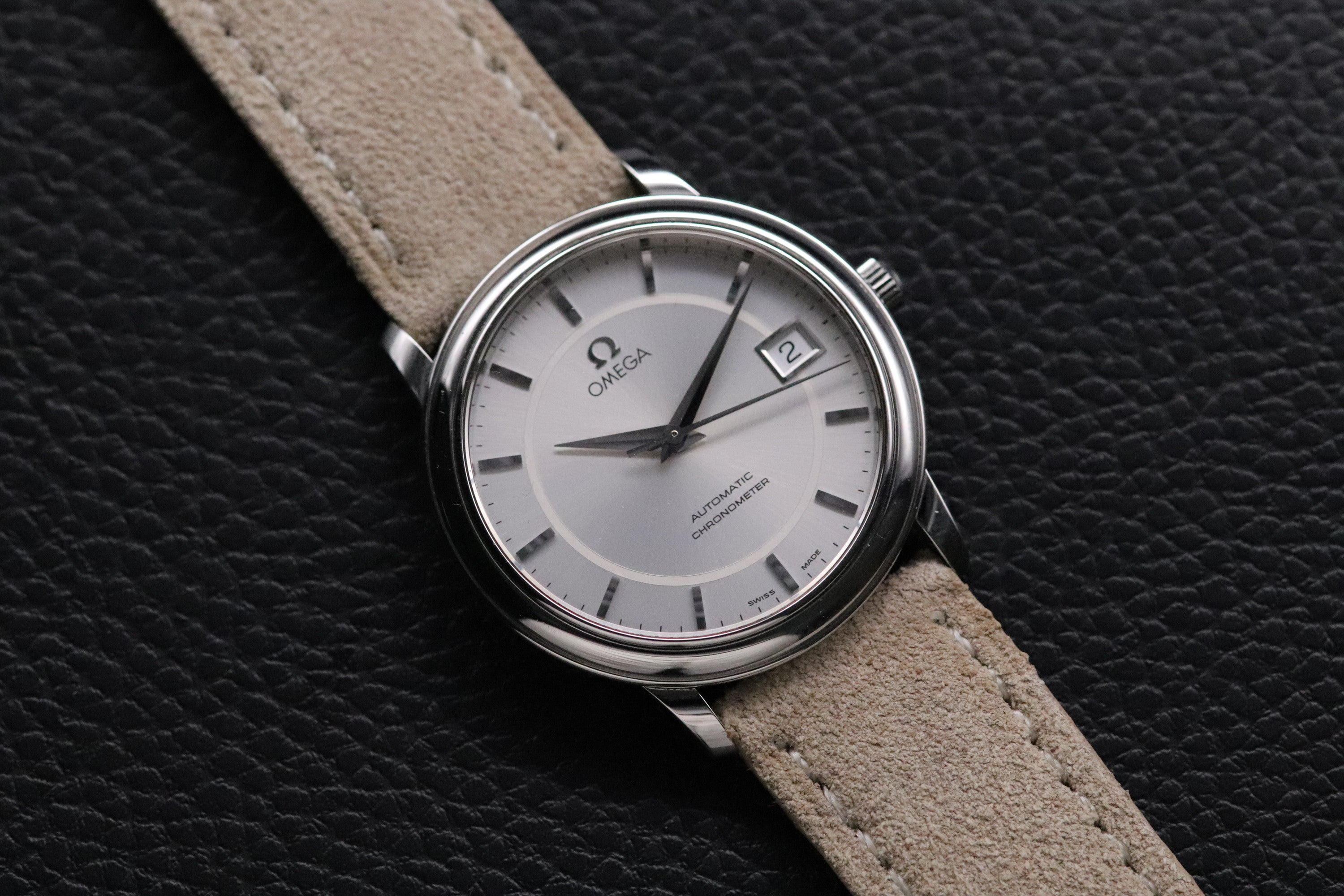 Omega De Ville 4500.31 White Dial 1999