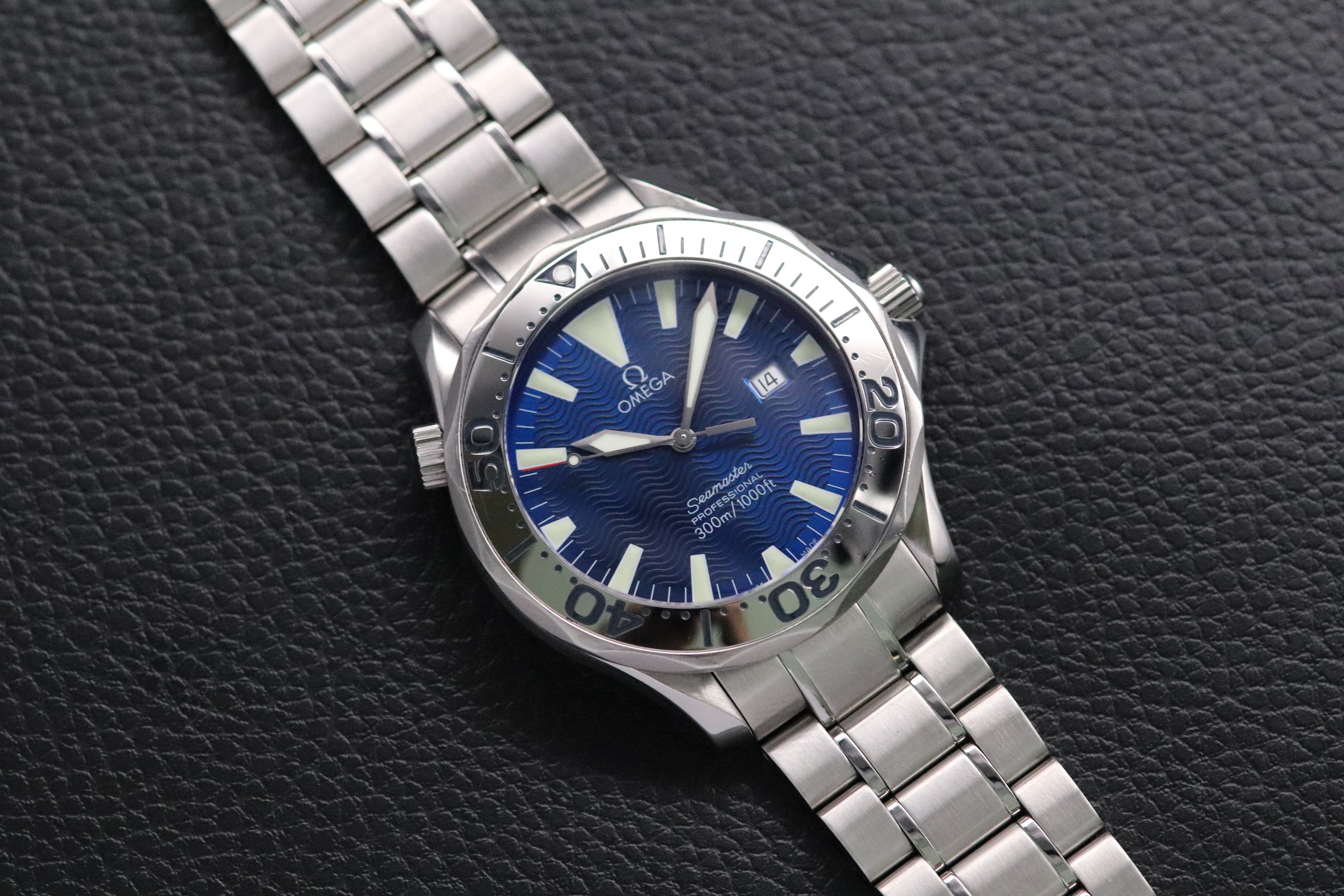 Omega Seamaster Diver 2265.80 Blue Dial 1998