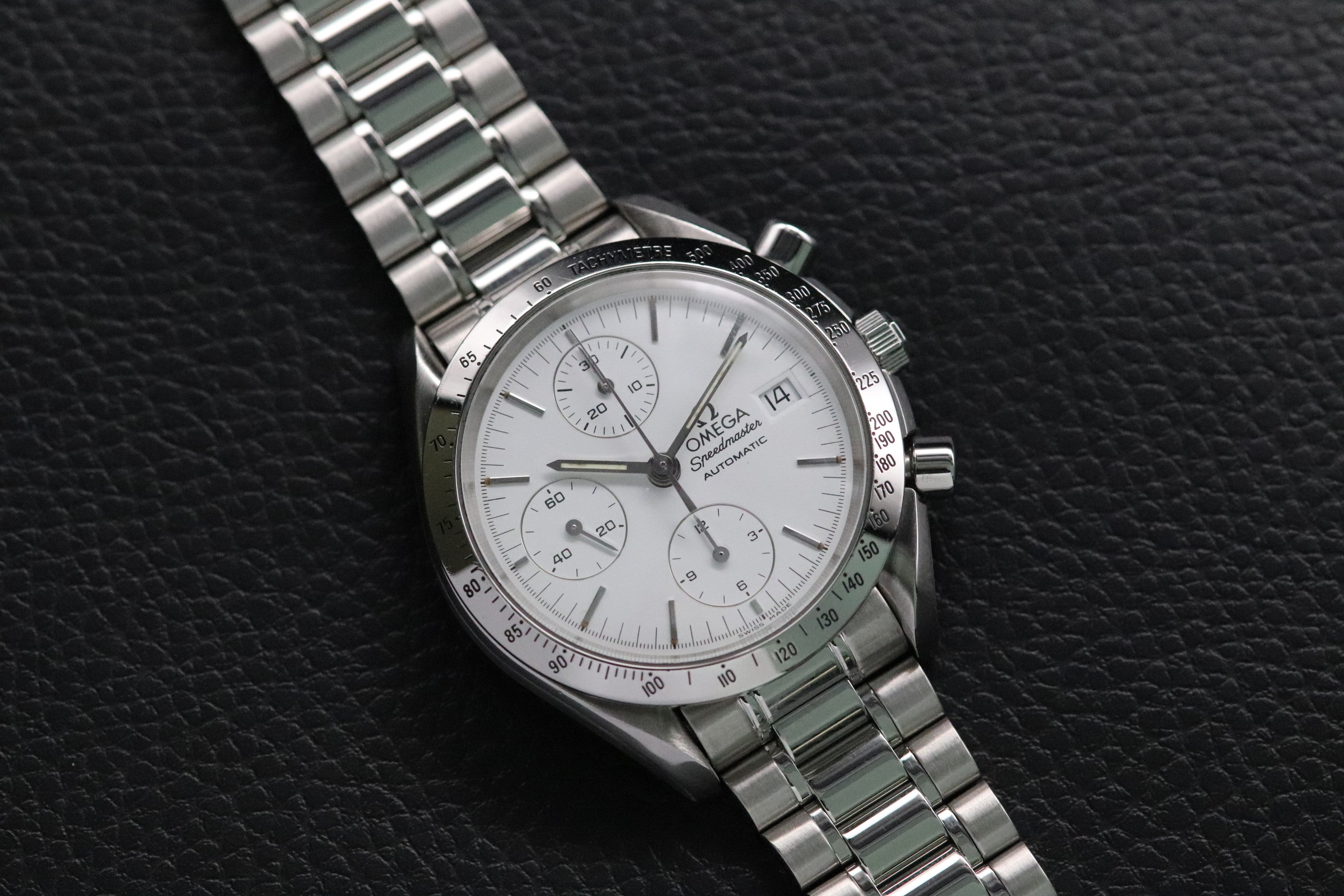 Omega Speedmaster Date 3511.20 Papers 1999 Albino