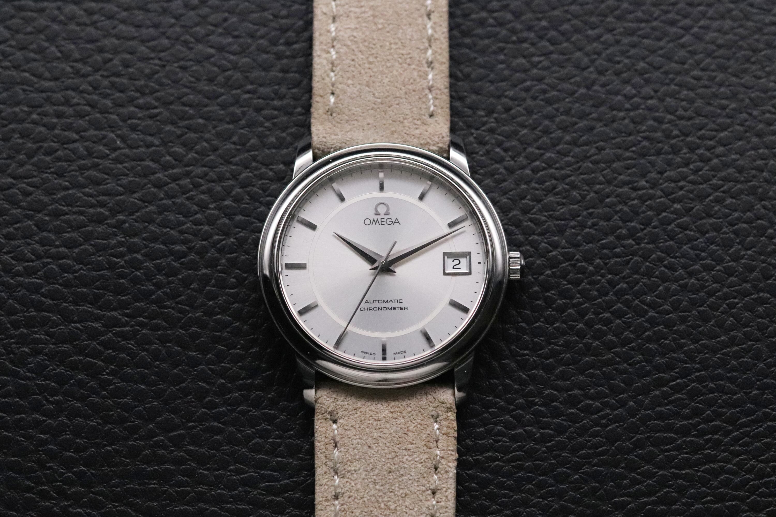 Omega De Ville 4500.31 White Dial 1999