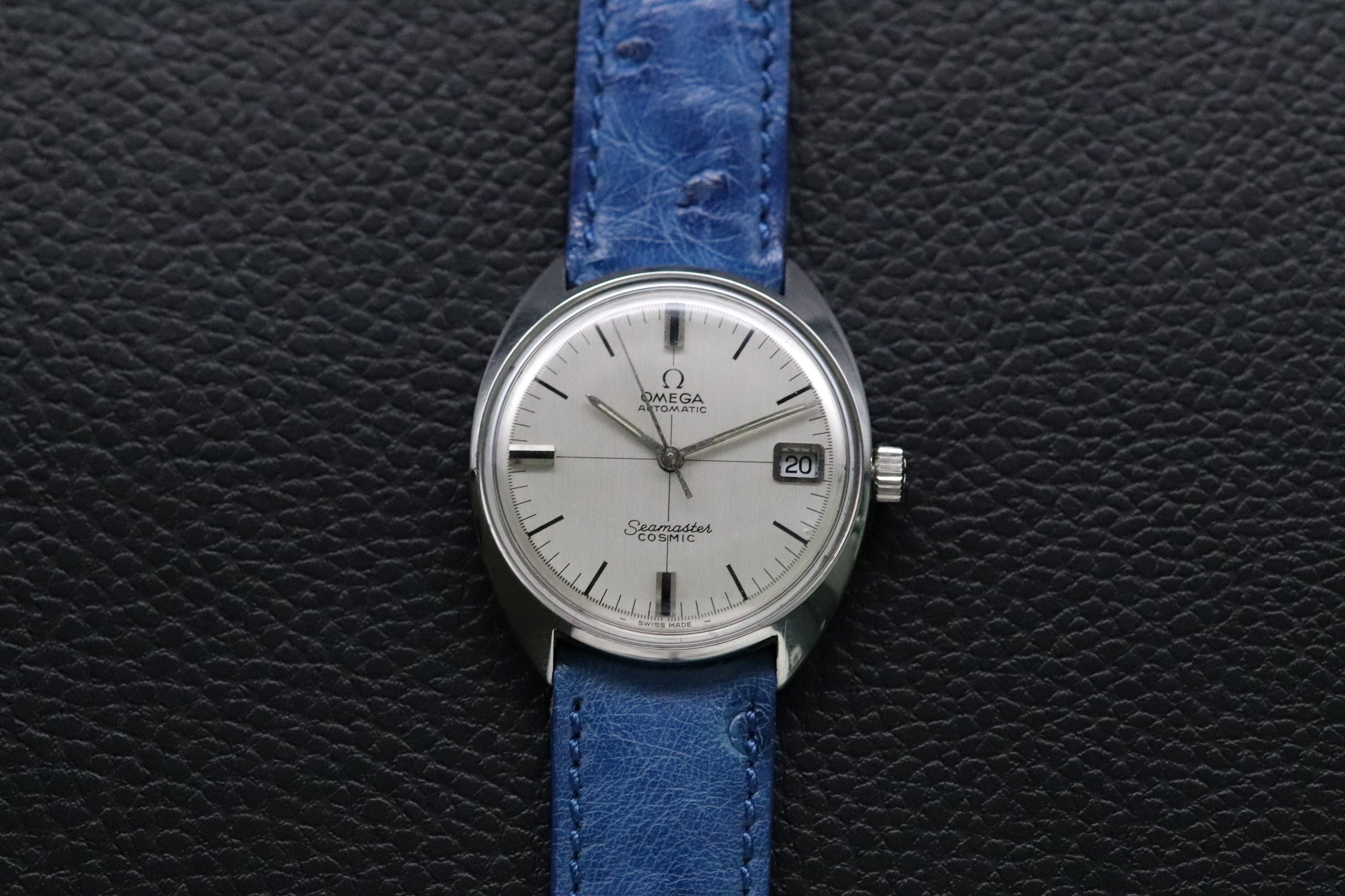 Omega Seamaster Cosmic 166.026 Silver Pie Pan Dial 1970