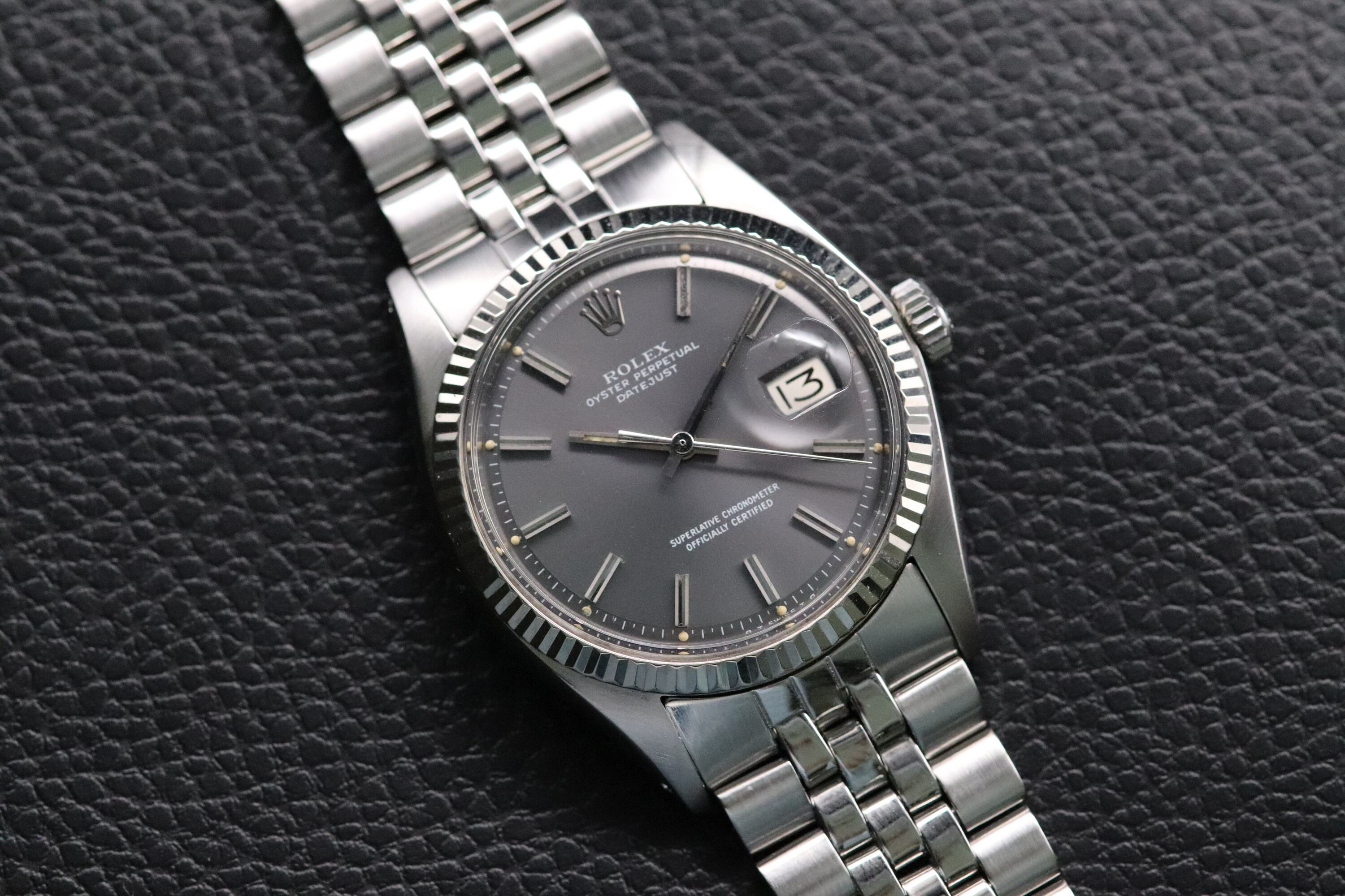 Rolex Datejust 1601 Grey Dial 1972