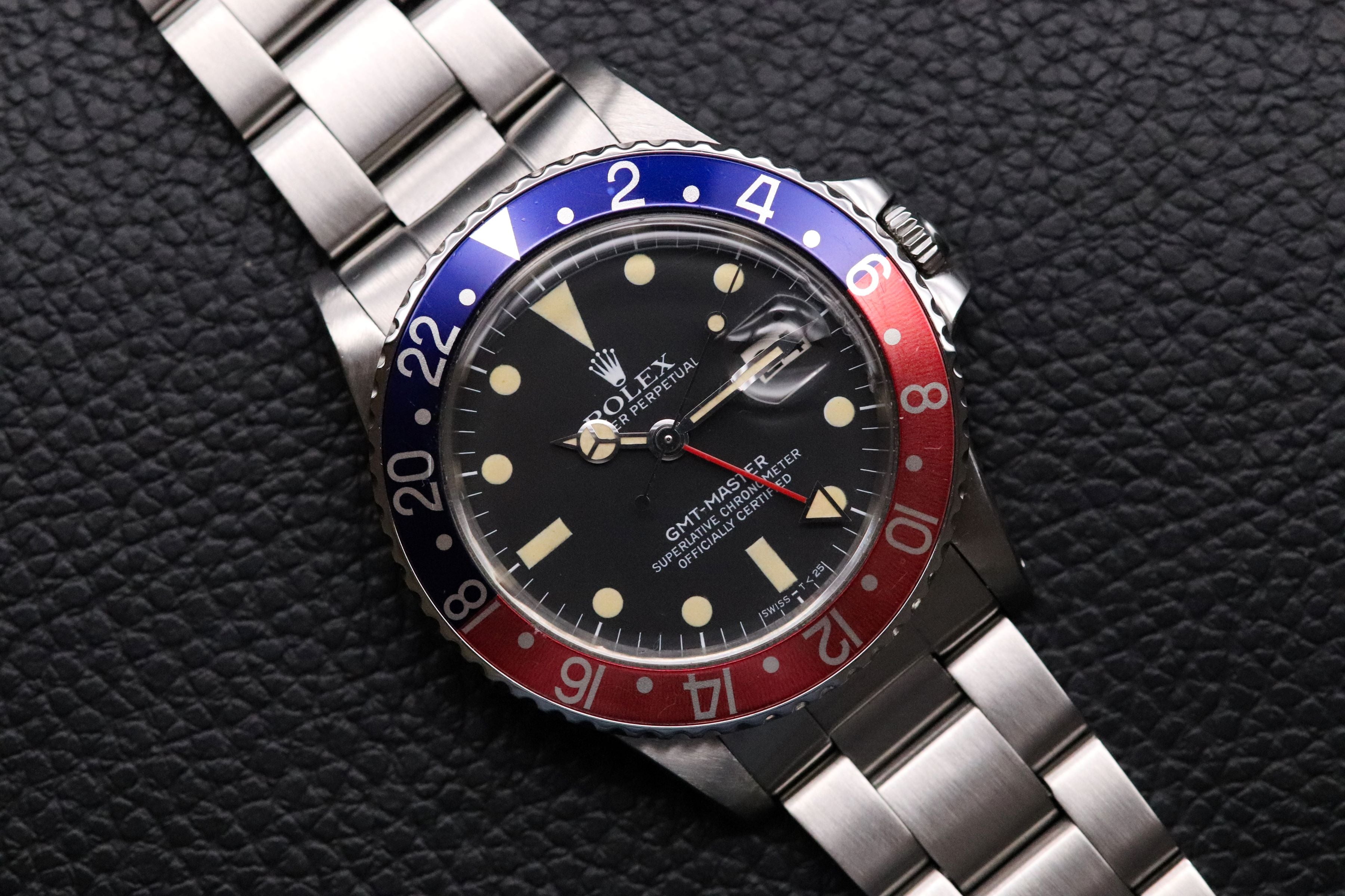 Rolex GMT-Master 16750 MK1 Matte Dial