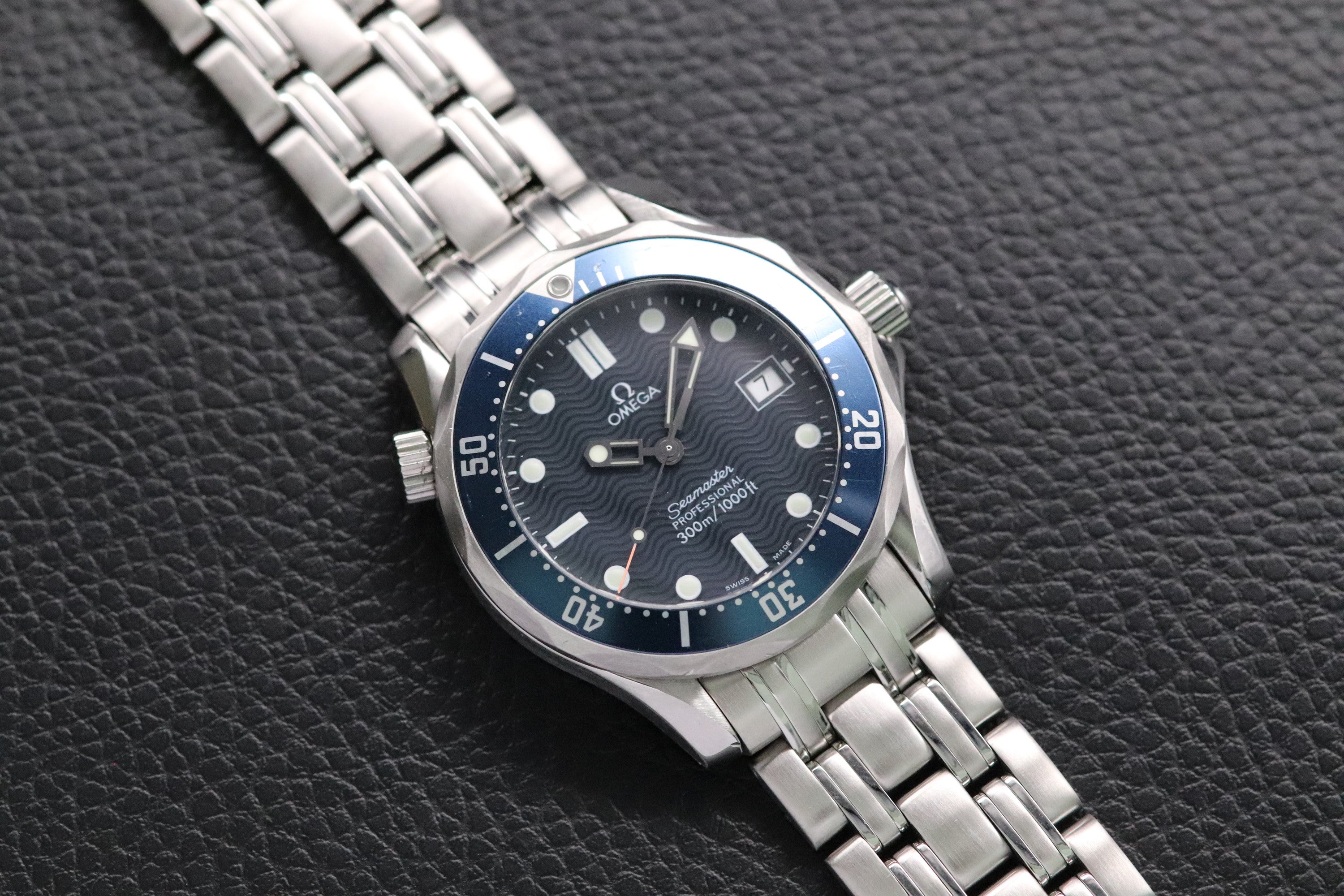 Omega Seamaster 300 2561.80 Blue Dial 2000 Paper