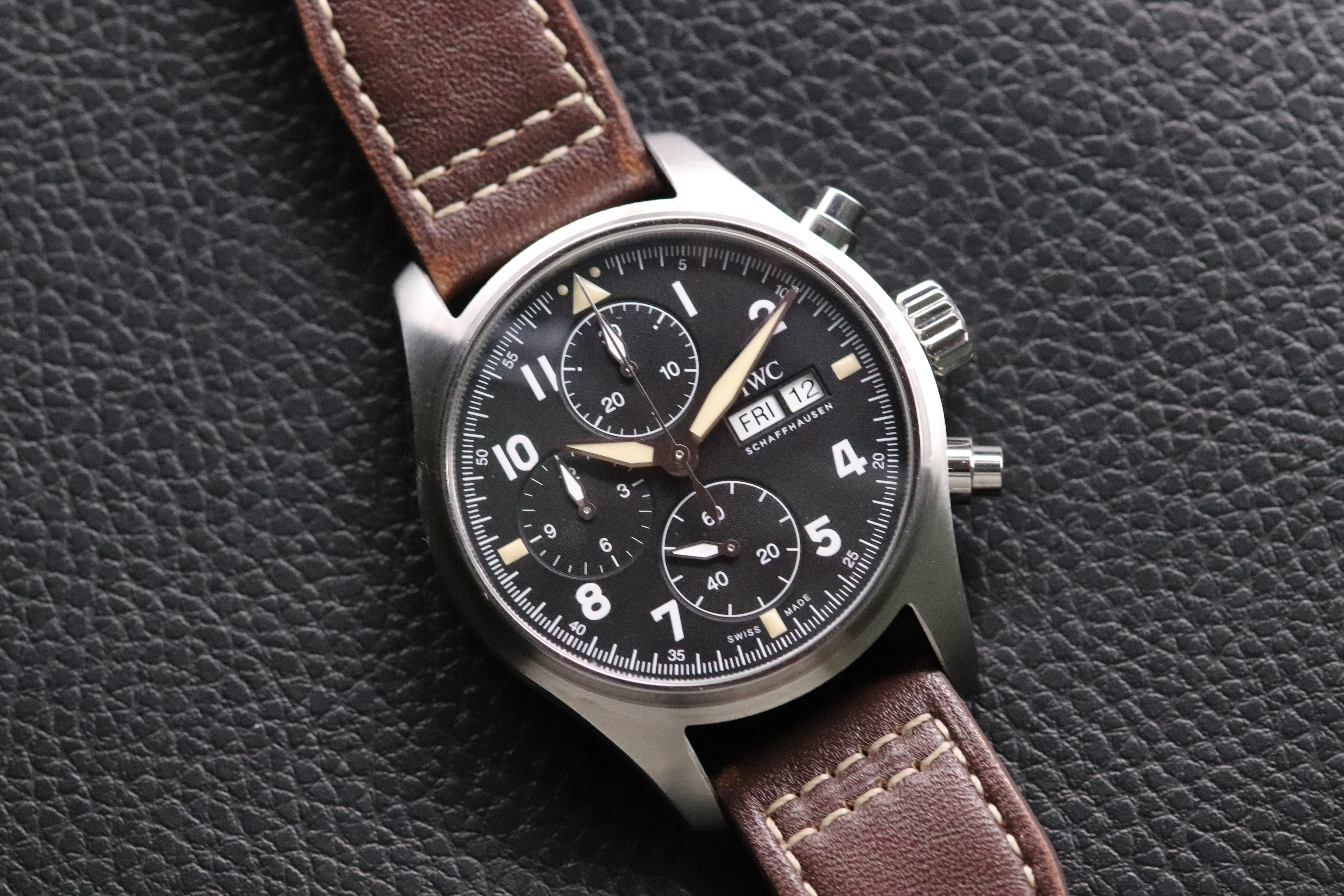 IWC Pilot's Watch Spitfire Chrono IW387903 Papers