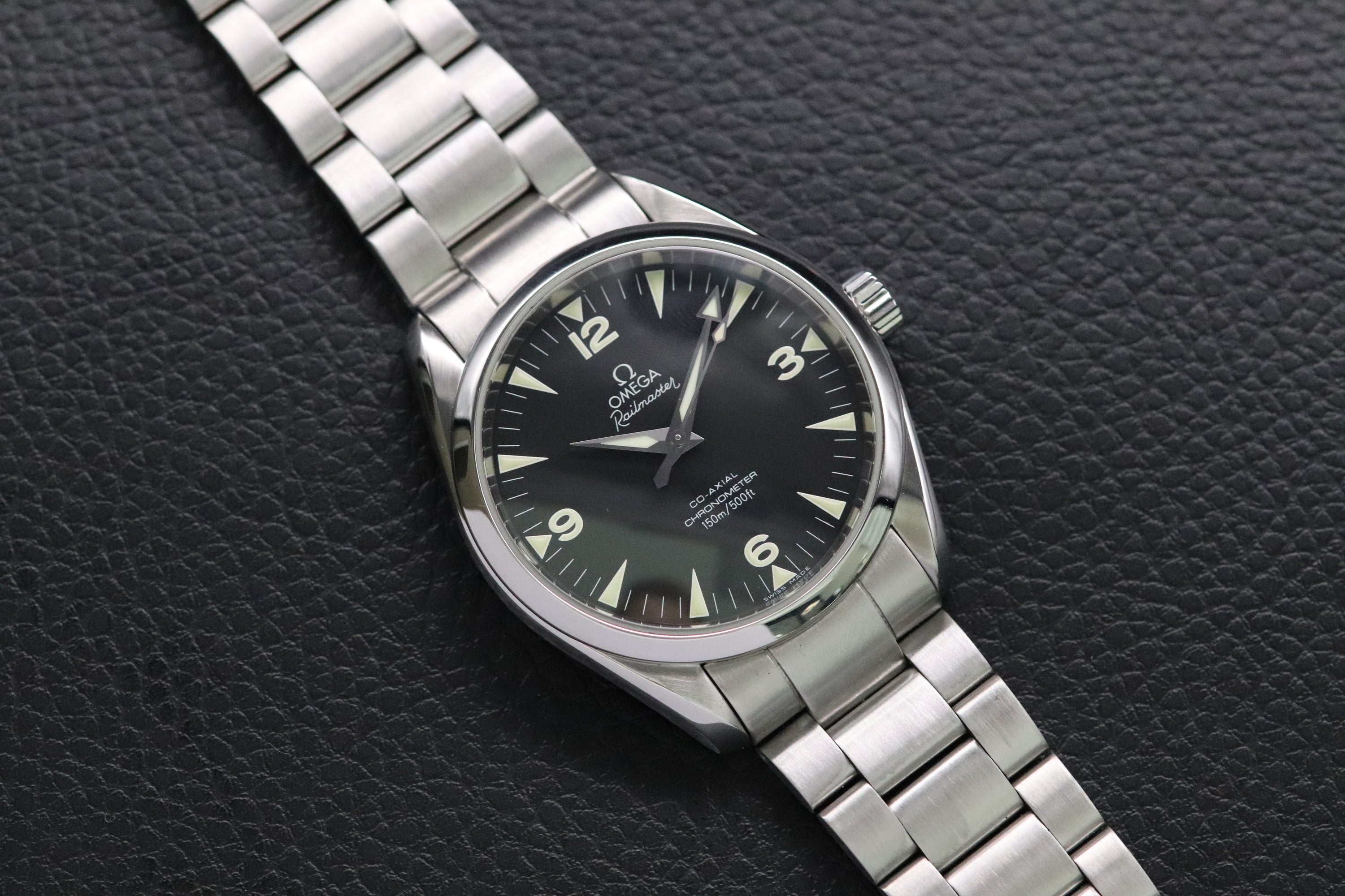 Omega Seamaster Railmaster 2503.52 Papers 2011