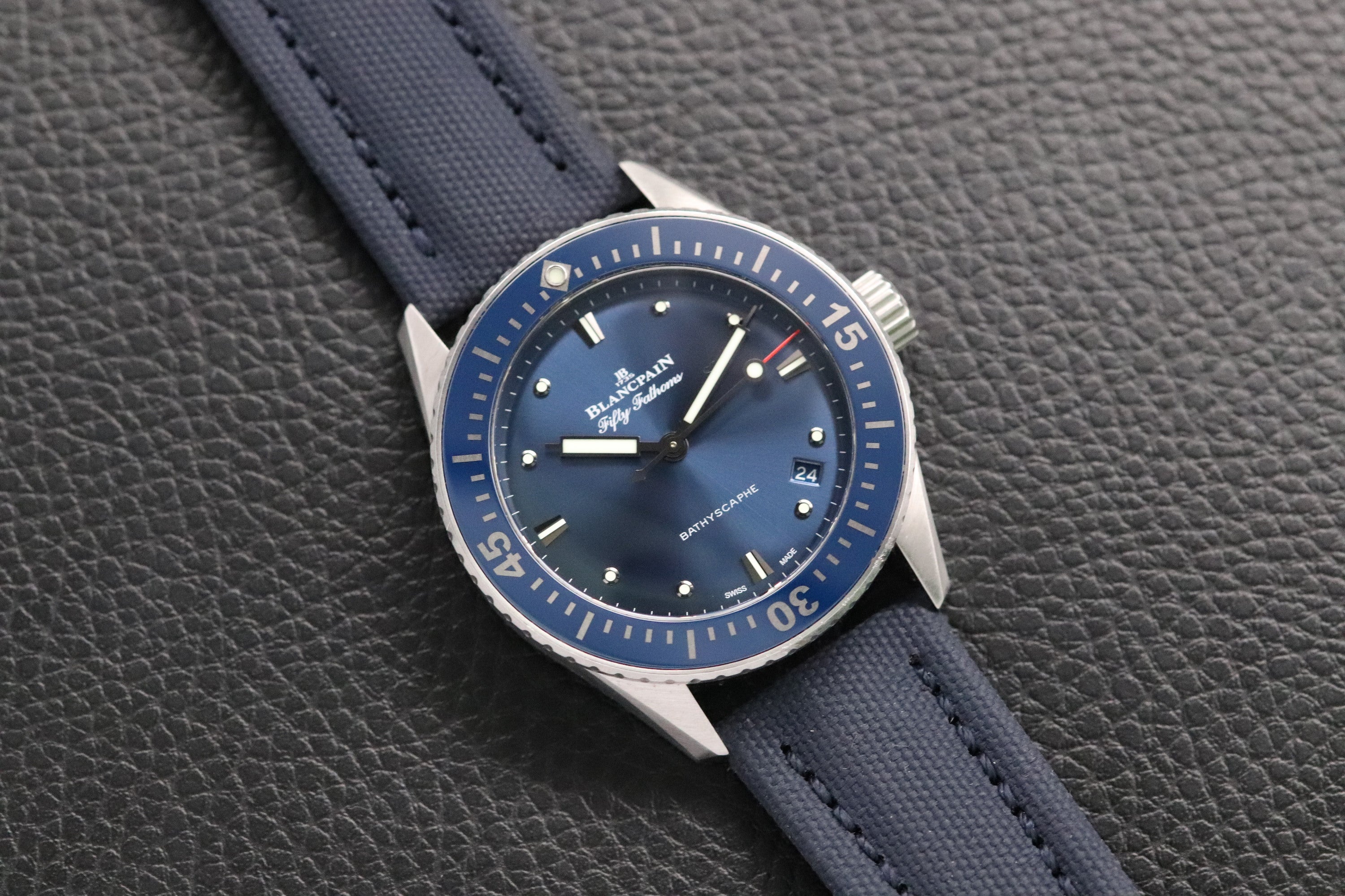 Blancpain Fifty Fathoms Bathyscape 5100-1140-O52A Fullset 2023 Box+Papers