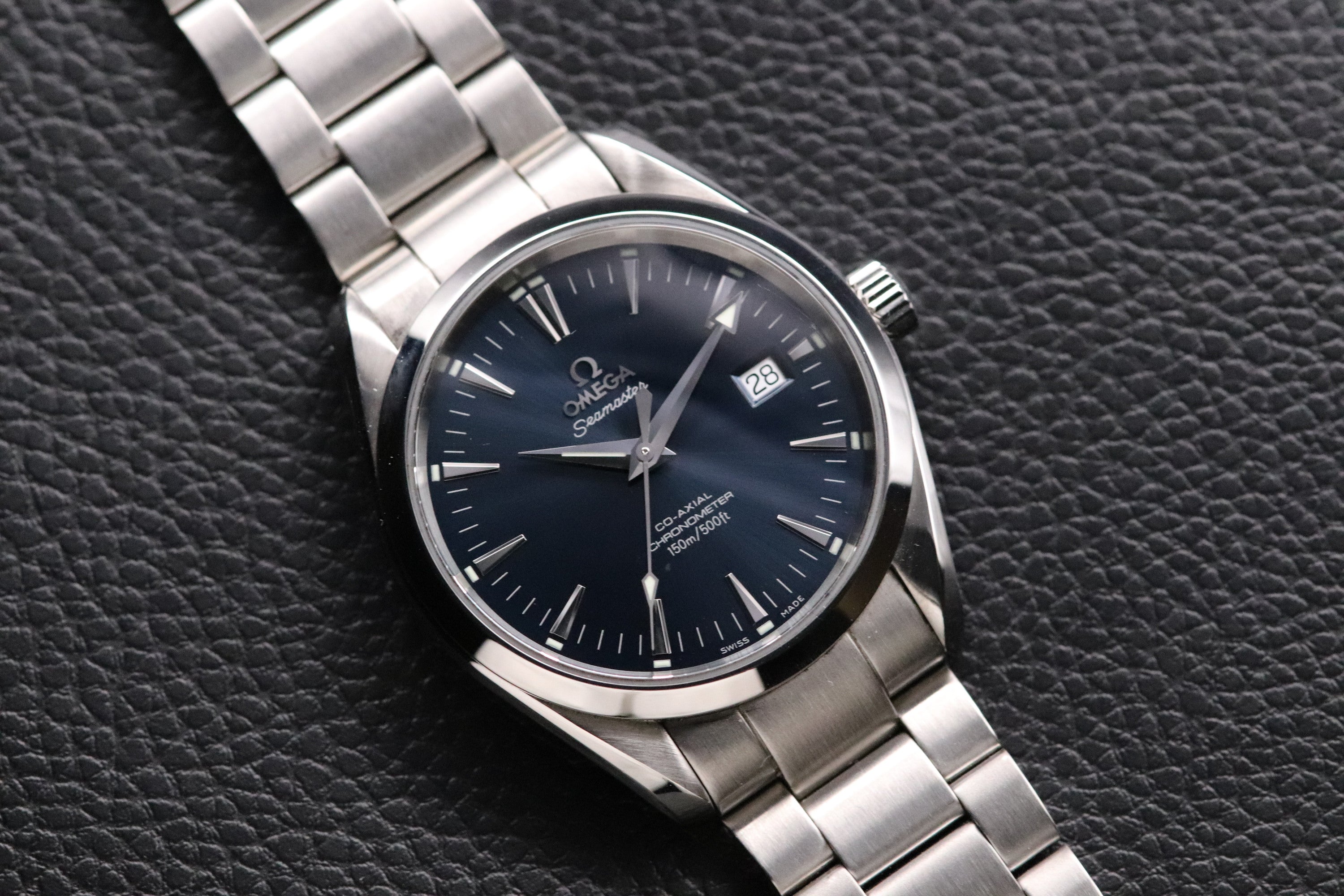 Omega Seamaster Aqua Terra 2503.80 Blue 2003 Papers