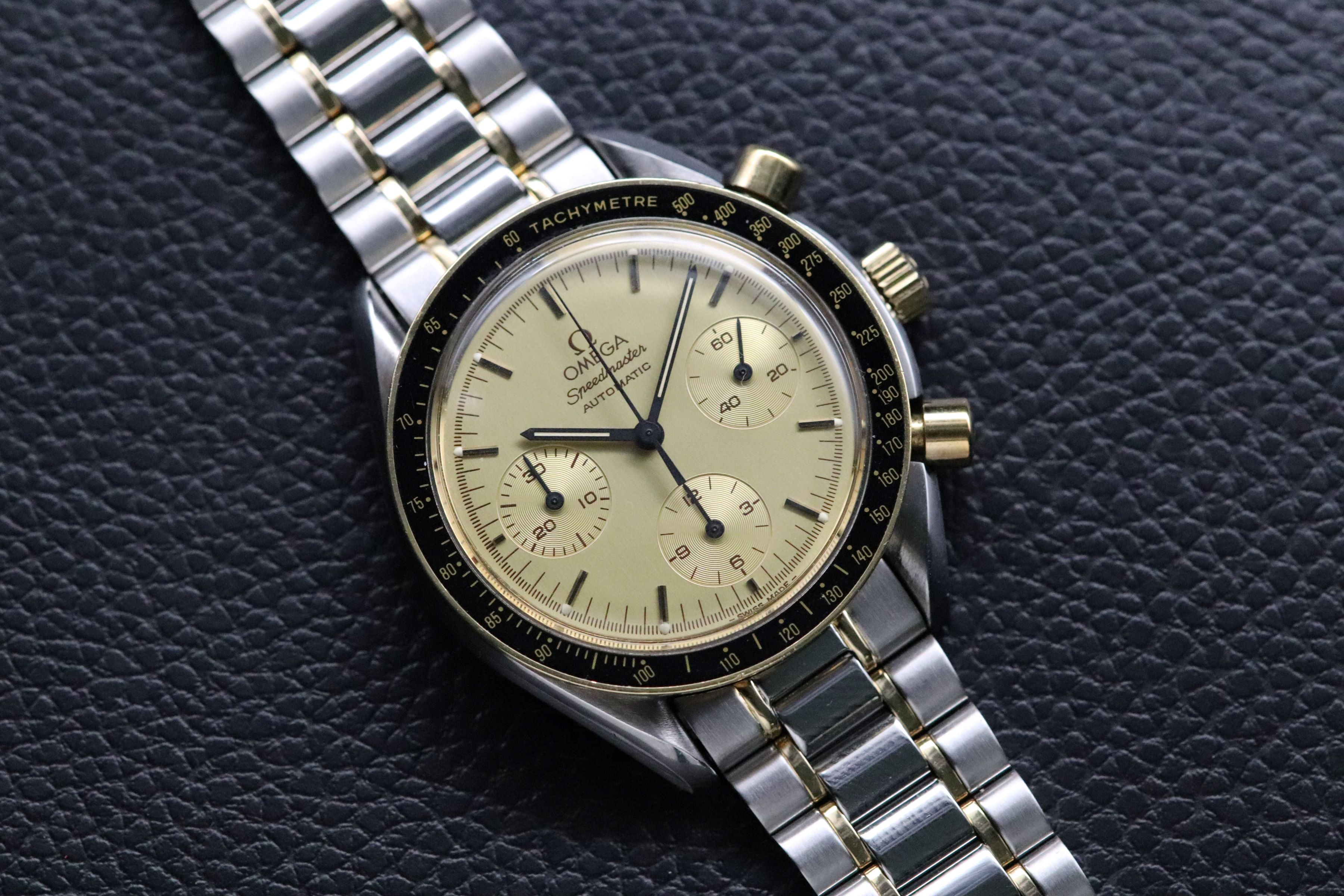 Omega Speedmaster Reduced 3310.10 Gold 1989