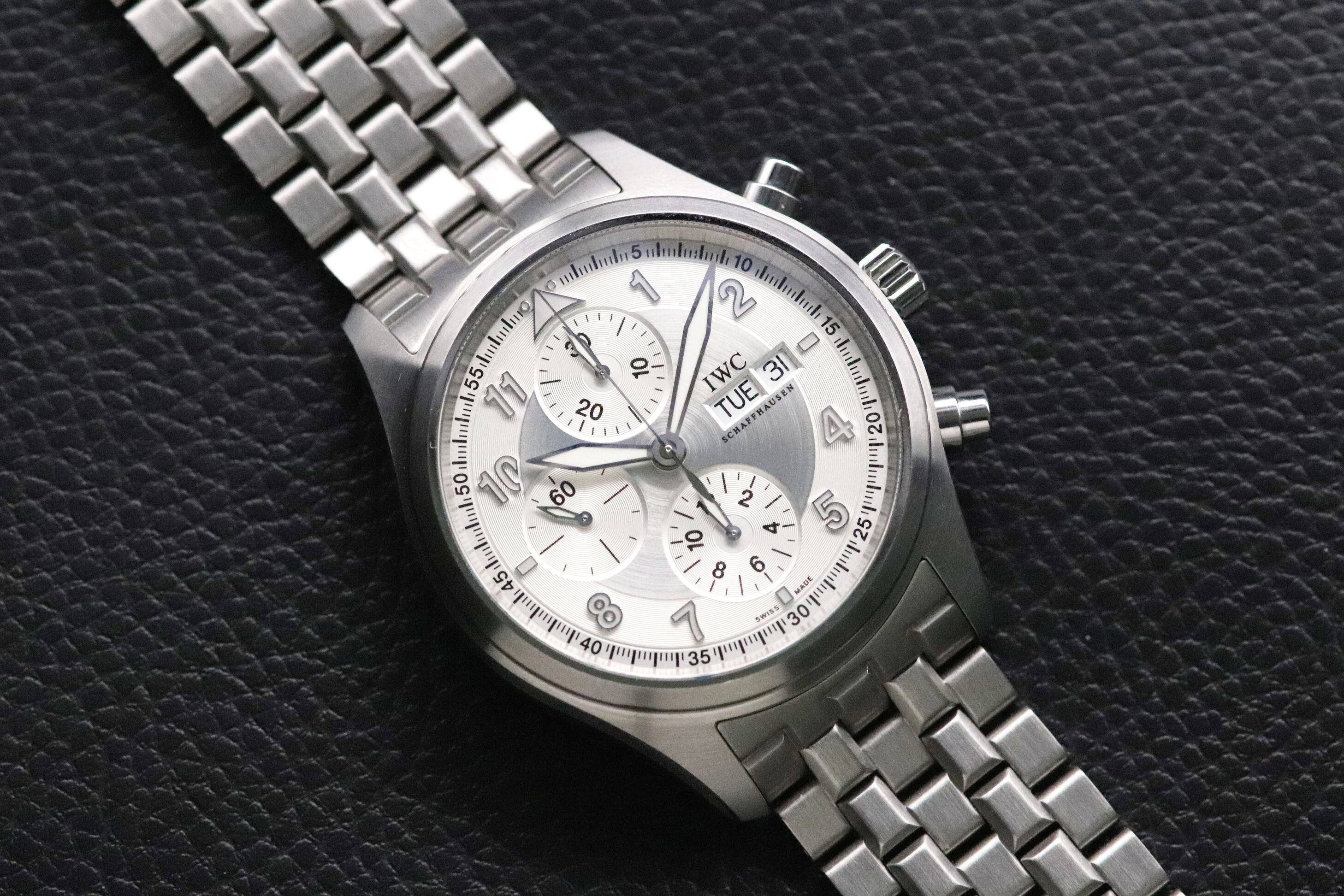 IWC Pilot's Watch Spitfire Chrono IW371705 Papers