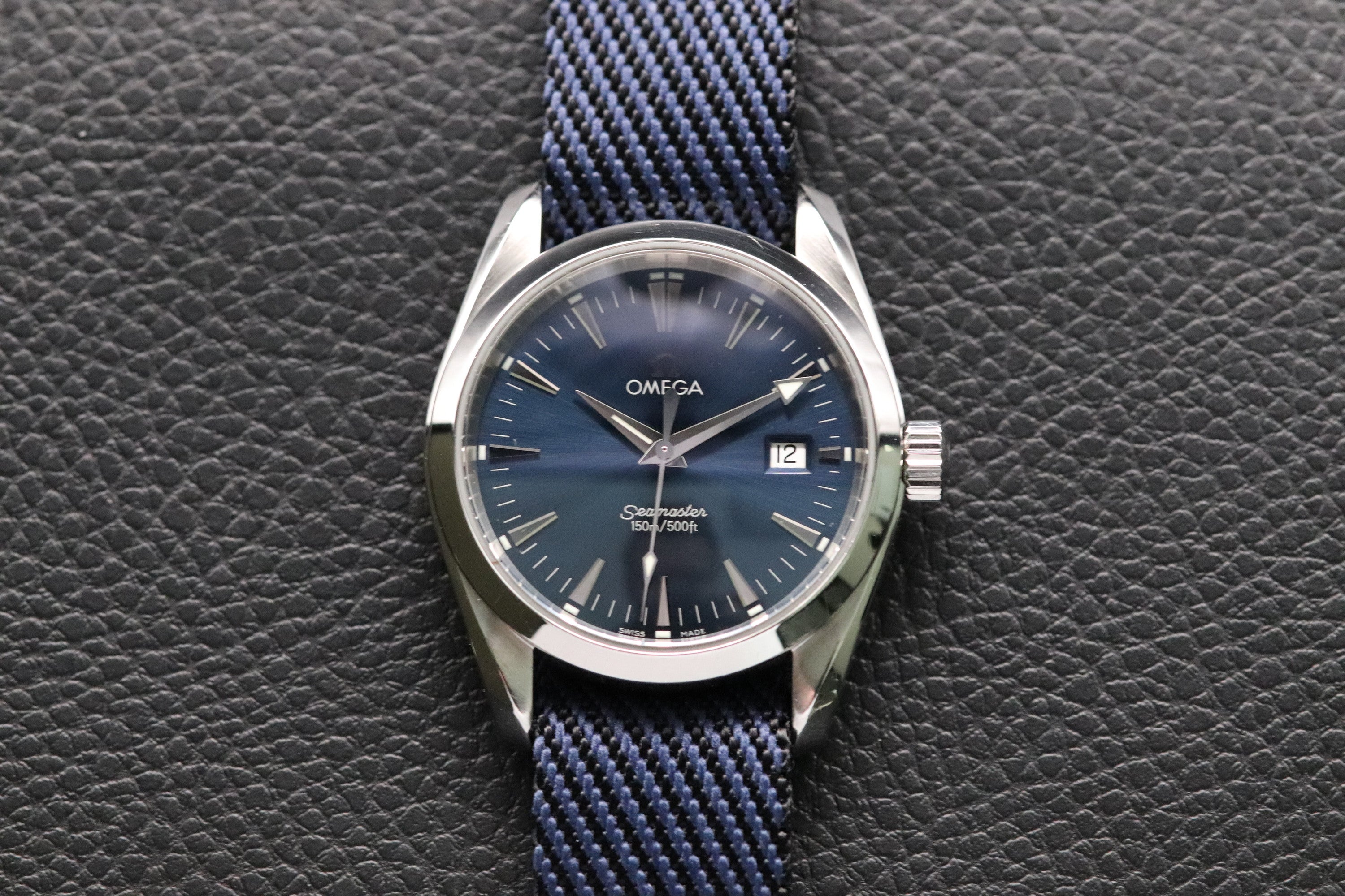 Omega Seamaster Aqua Terra 2518.80 Blue Dial 1998