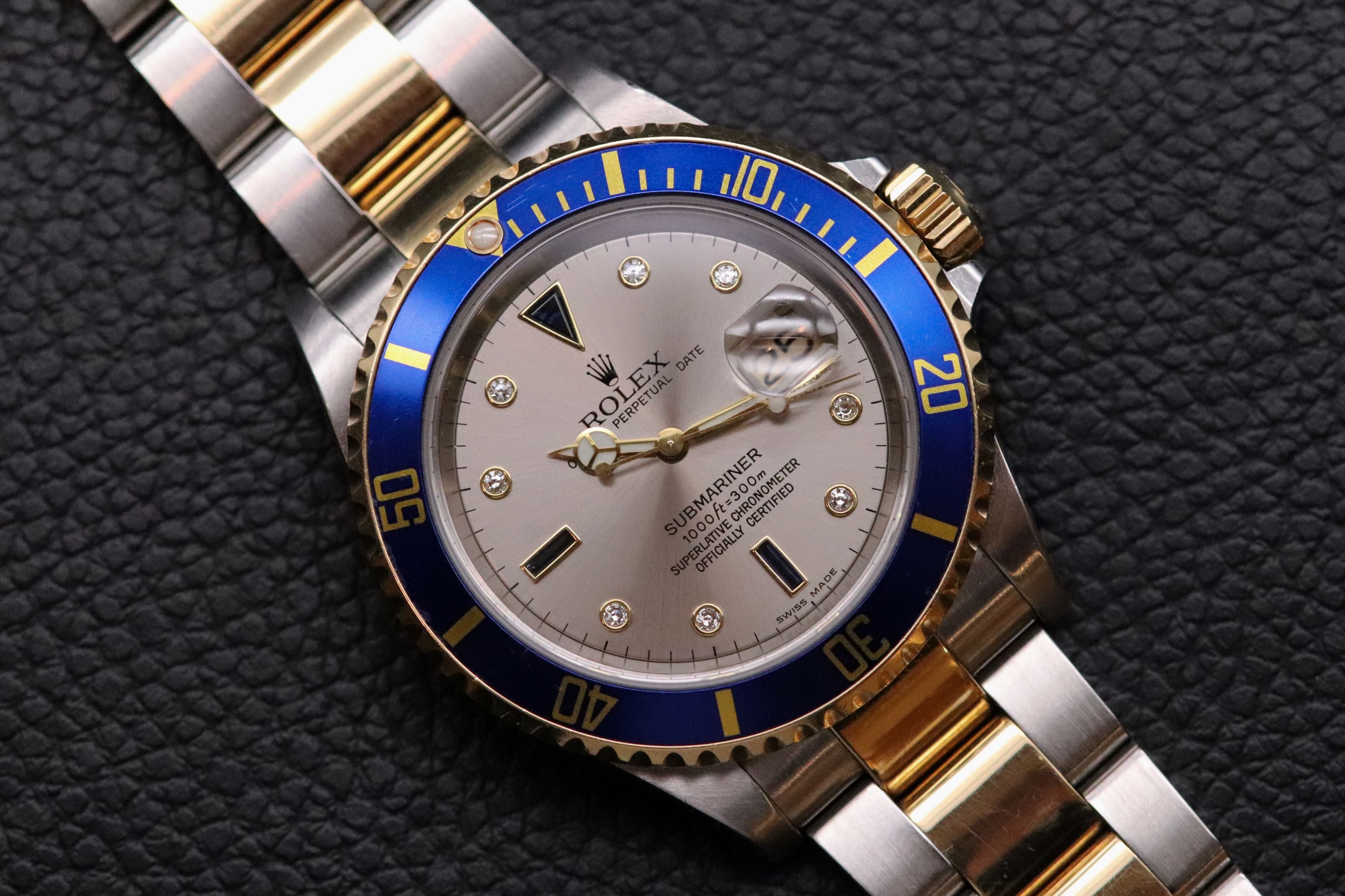 Rolex Submariner 16613 Serti Sultan