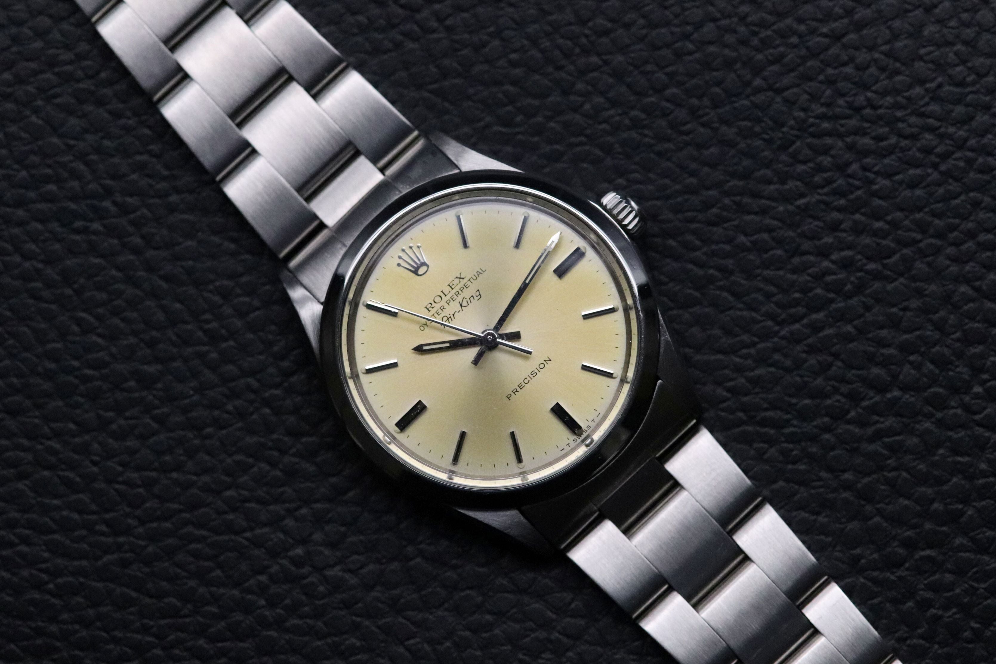 Rolex Air-King 5500 Cream