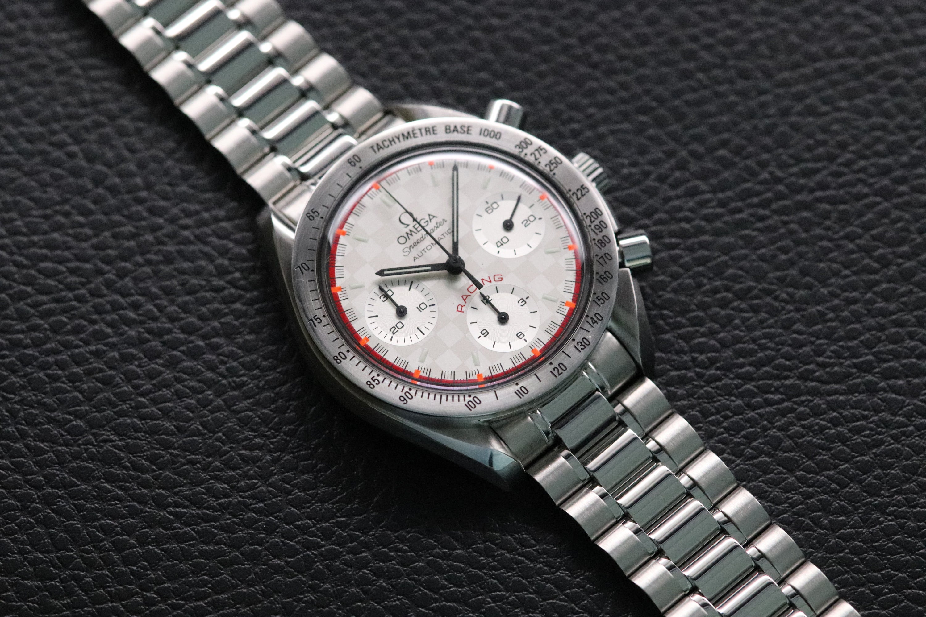 Omega Speedmaster Reduced 3517.30 Michael Schumacher 1999 Fullset Box+Paper