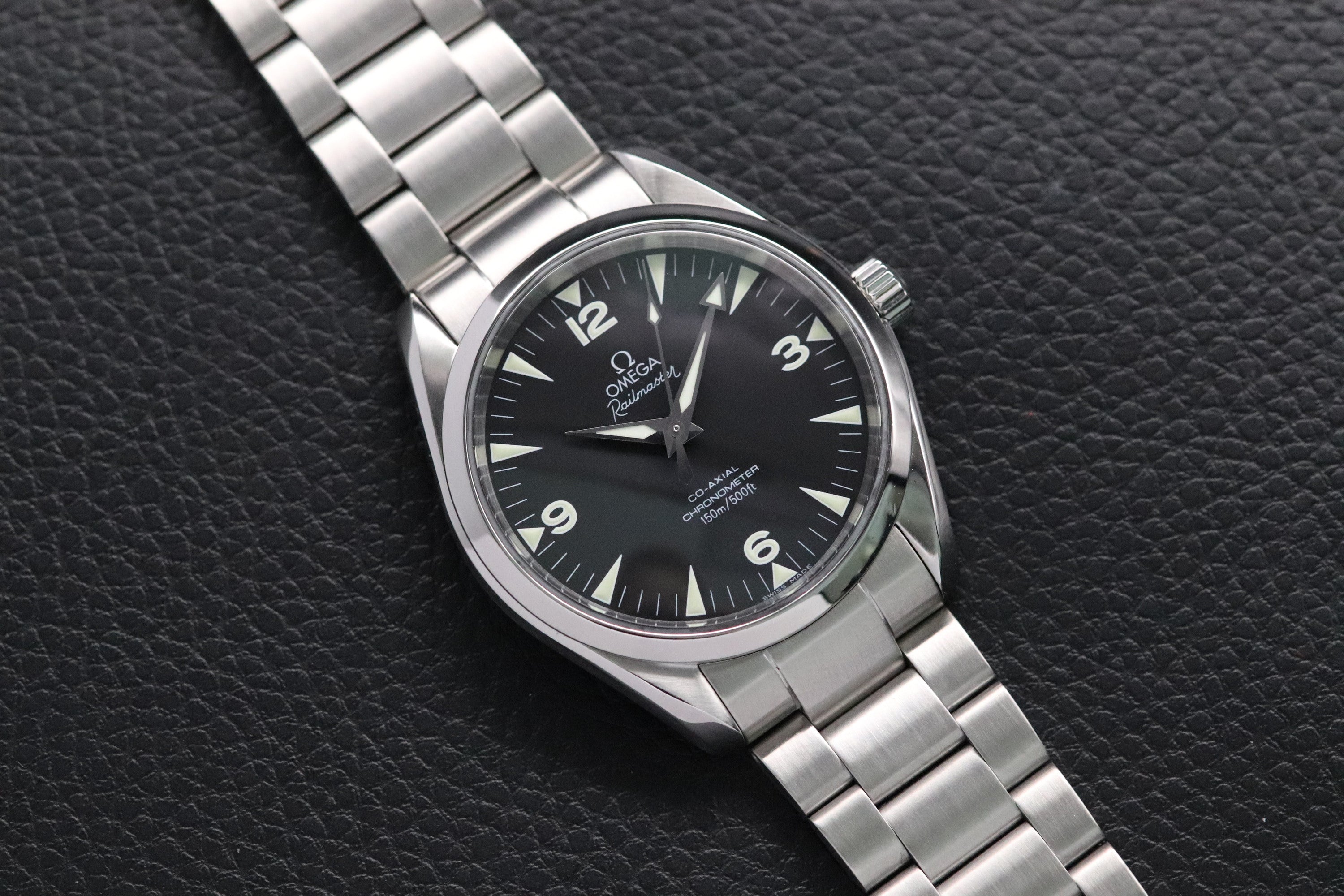 Omega Seamaster Railmaster 2503.52 Fullset 2004 Box+Papers