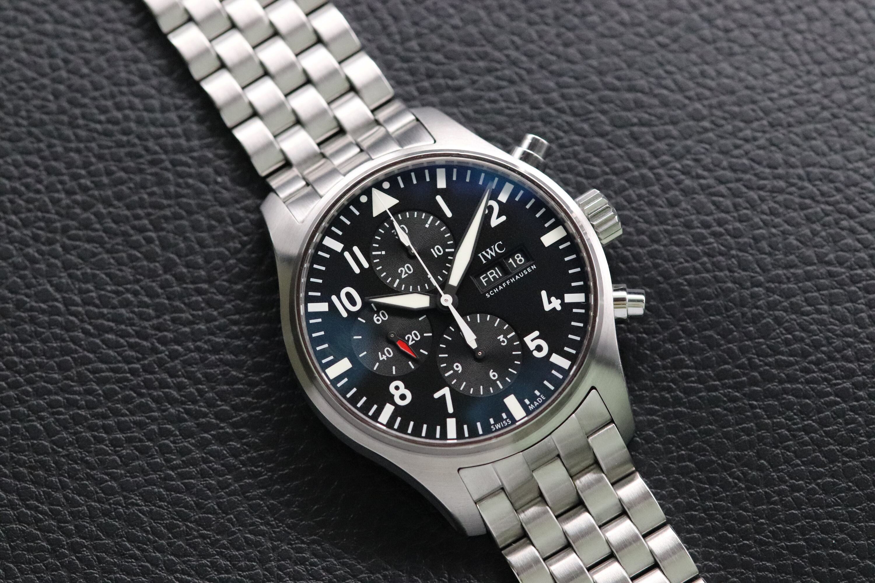 IWC Pilot's Watch Chronograph IW377710 Papers 2017