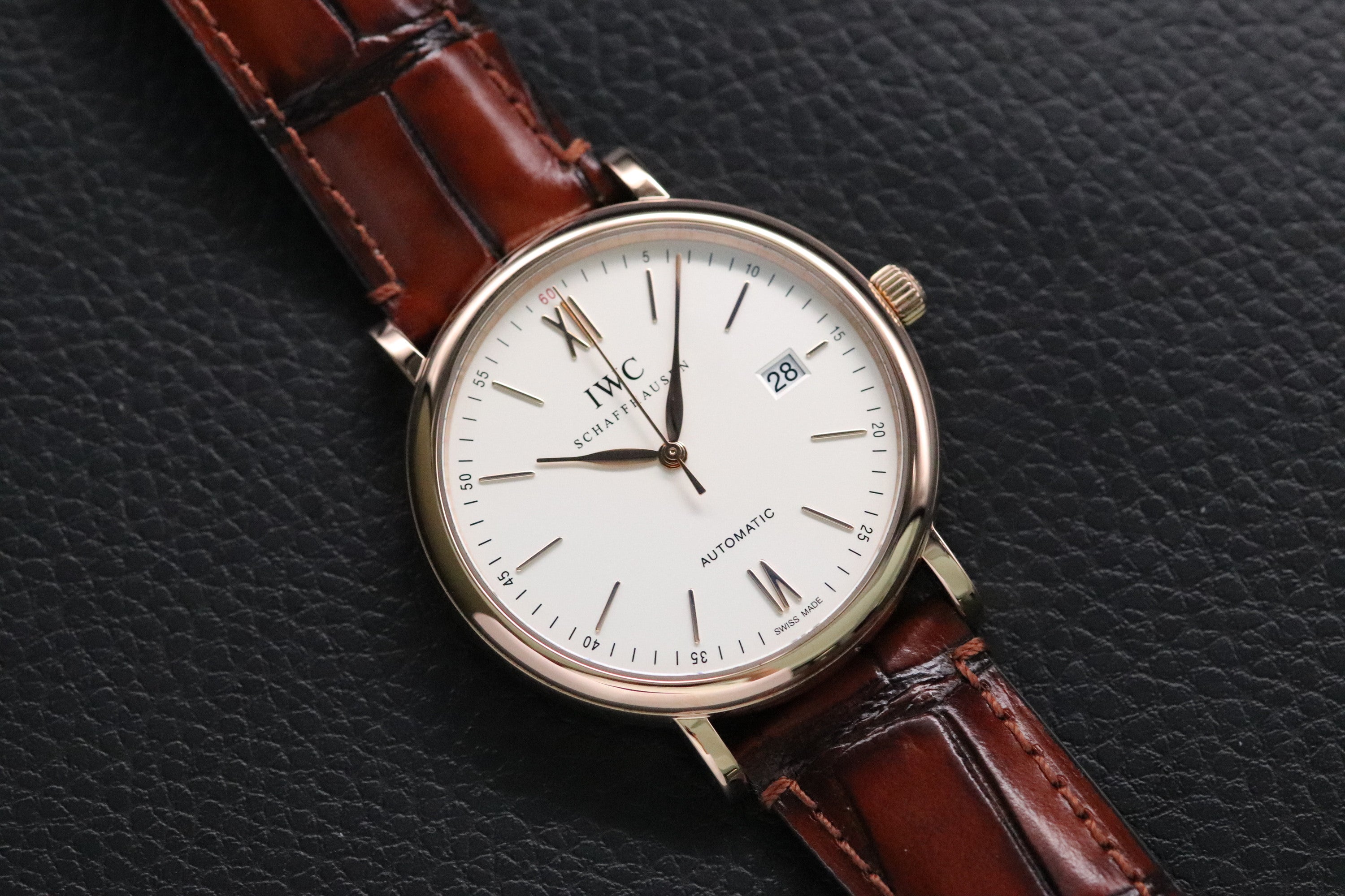 IWC Portofino Automatic IW356504 Gold 18kt Fullset 2020 Box+Papers