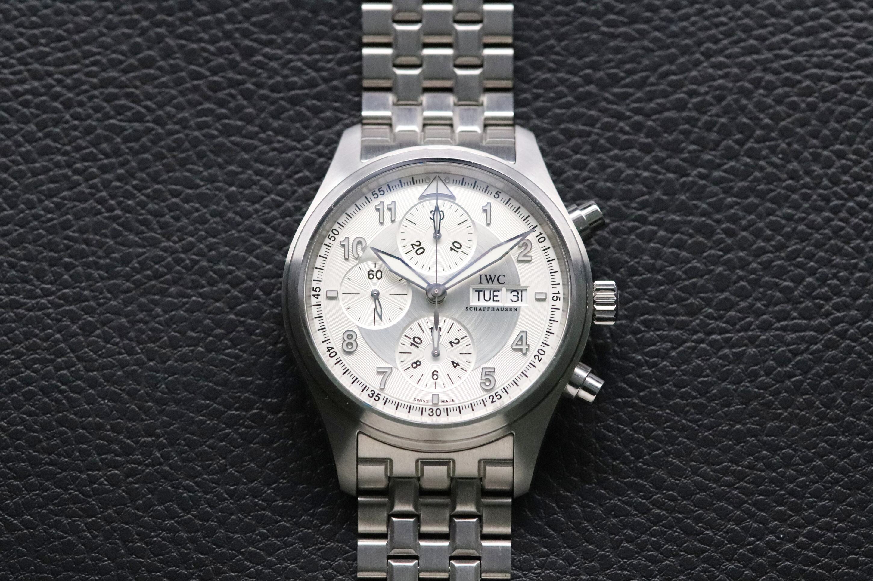 IWC Pilot's Watch Spitfire Chrono IW371705 Papers